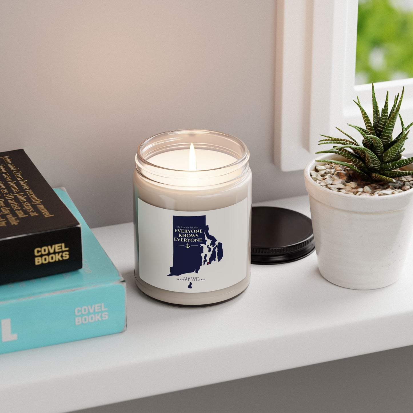 Newport Candle | Where Everyone Knows Everyone |Rhode Island Gift | Ocean State Home Décor | RHORI