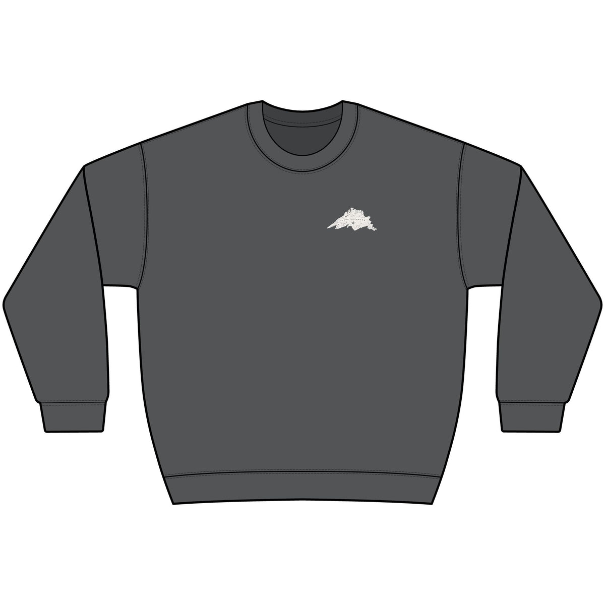 Up North Lake Superior “Forgive My Northern Attitude” Crewneck Sweatshirt