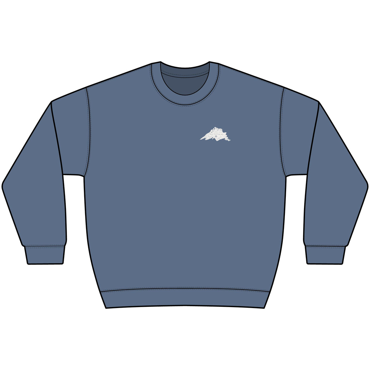 Up North Lake Superior “Forgive My Northern Attitude” Crewneck Sweatshirt
