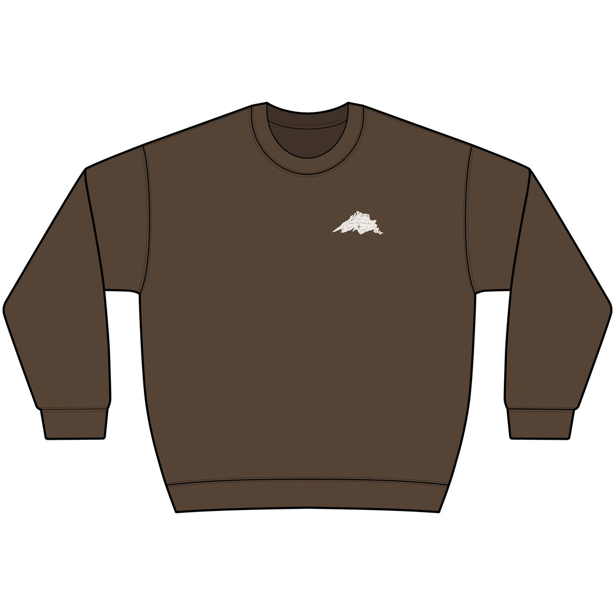 Up North Lake Superior “Forgive My Northern Attitude” Crewneck Sweatshirt