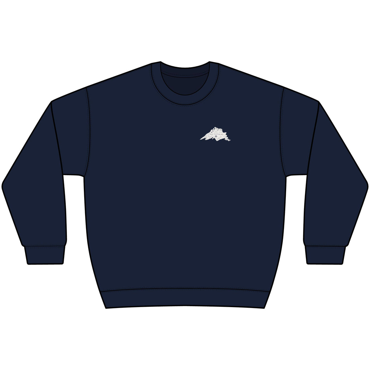 Up North Lake Superior “Forgive My Northern Attitude” Crewneck Sweatshirt