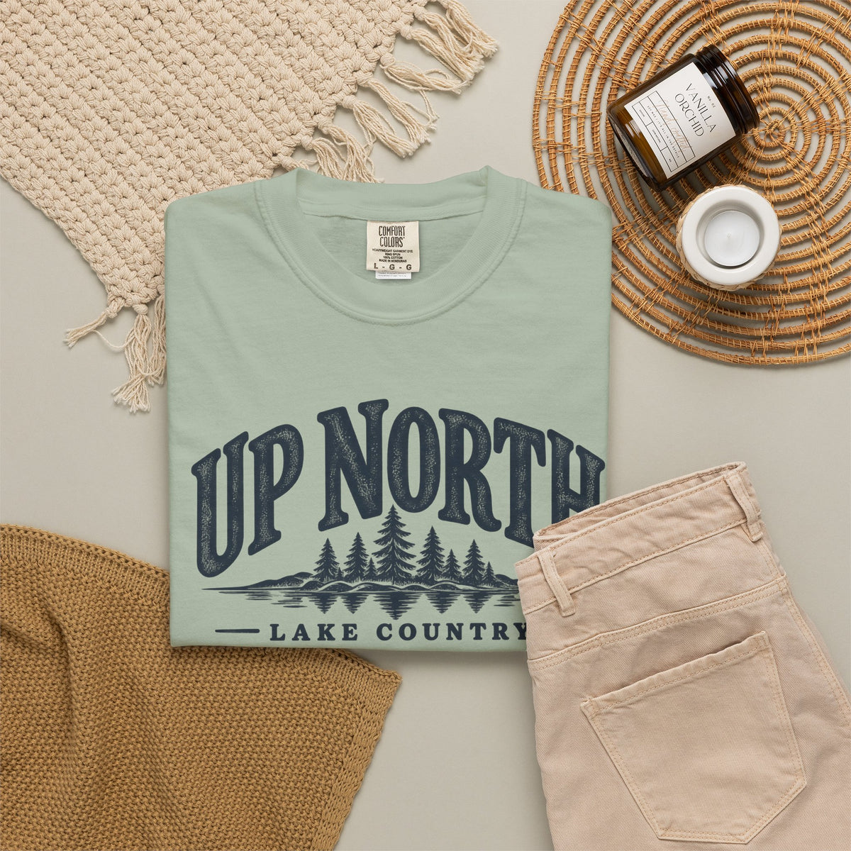 Up North Lake Country Vintage Tee