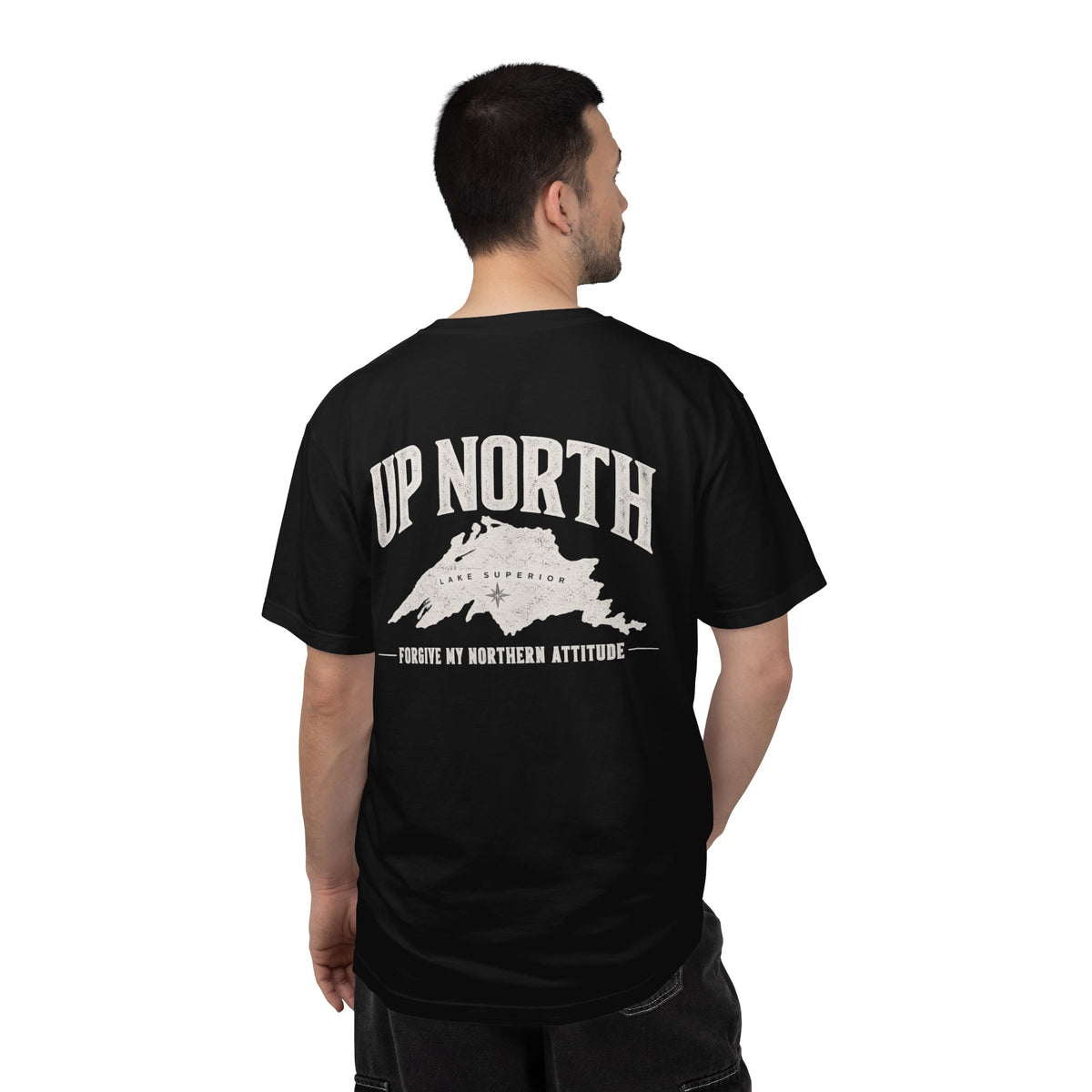 Up North Lake Superior T-Shirt | Forgive My Northern Attitude Graphic Tee