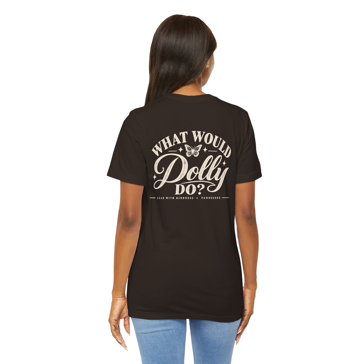 What Would Dolly Do? WWDD Two-Sided Tee | Lead With Kindness
