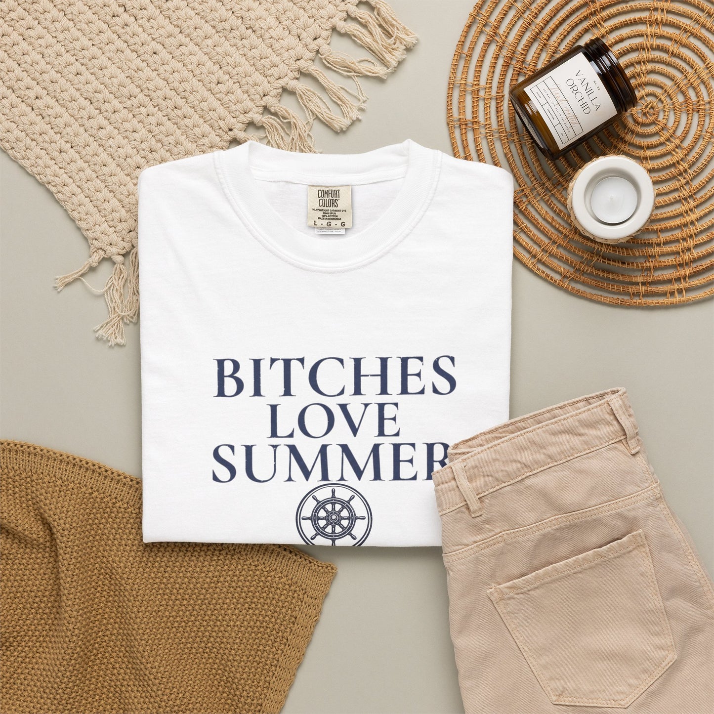 Bitches Love Summer T-Shirt | Great Lakes Beach Club Graphic Tee