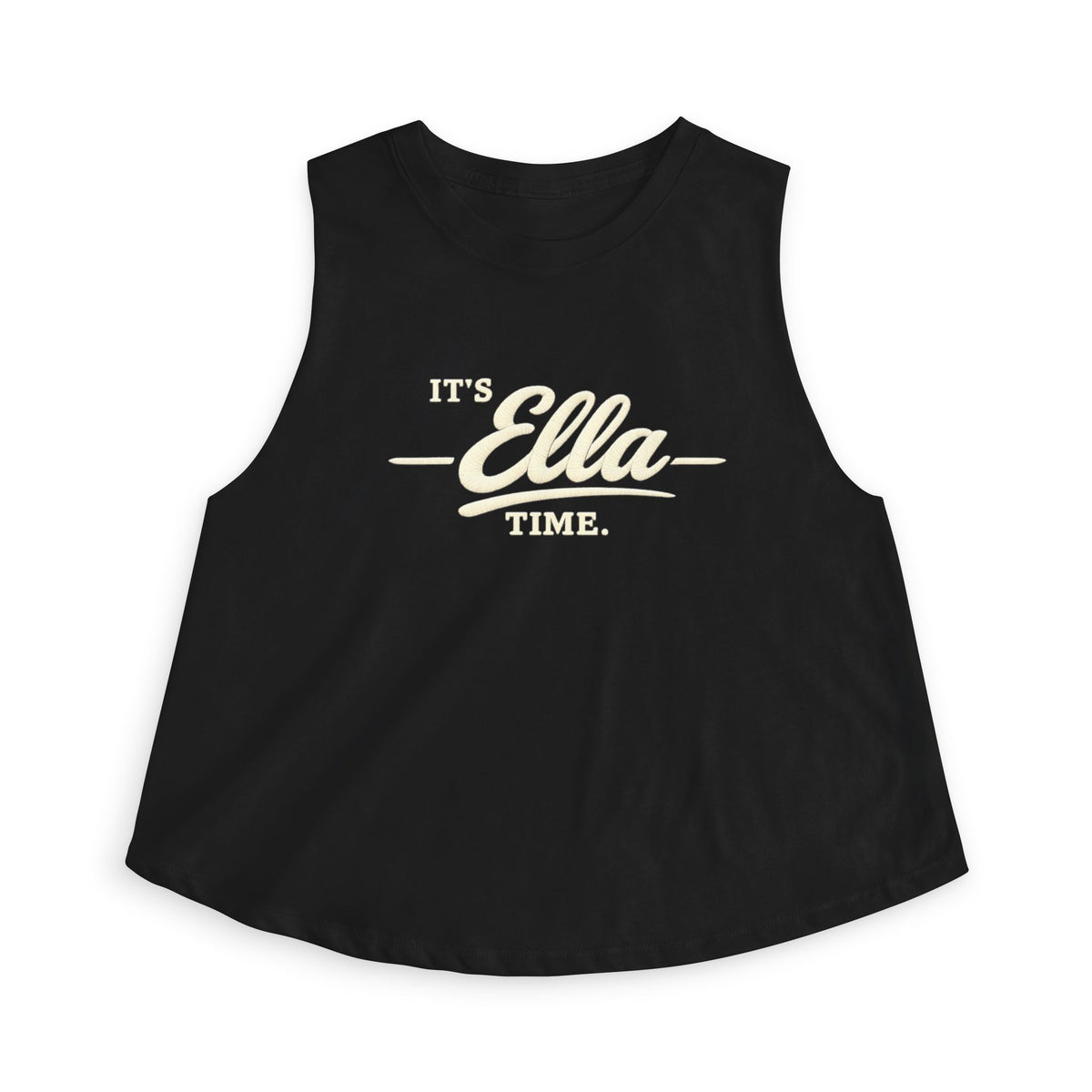 It's Ella Time Cropped Tank | Country Concert Outfit | Ella Concert Inspired Shirt | Country Music Fan Top