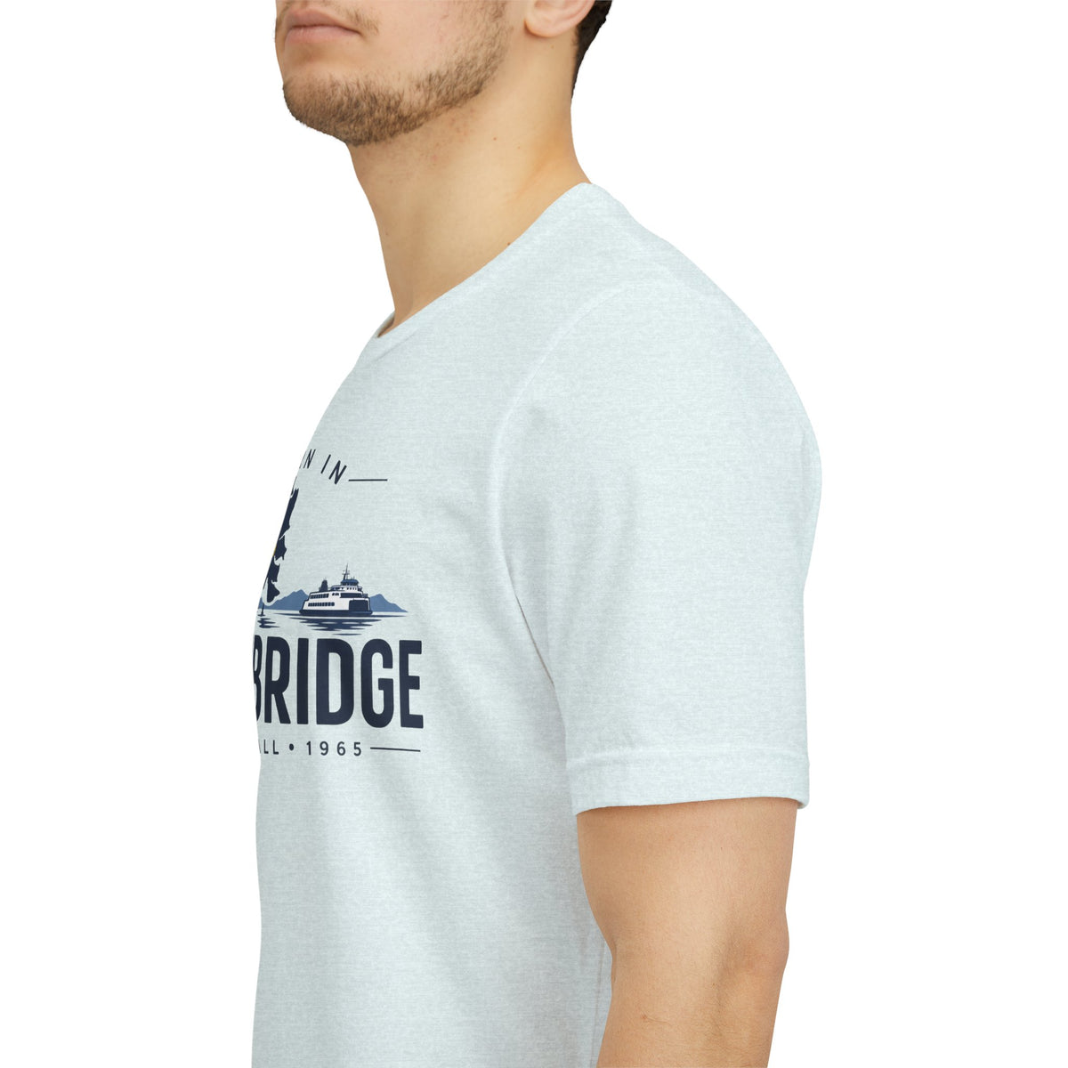 Born in Bainbridge Pickleball 1965 Tee | Bainbridge Island Washington
