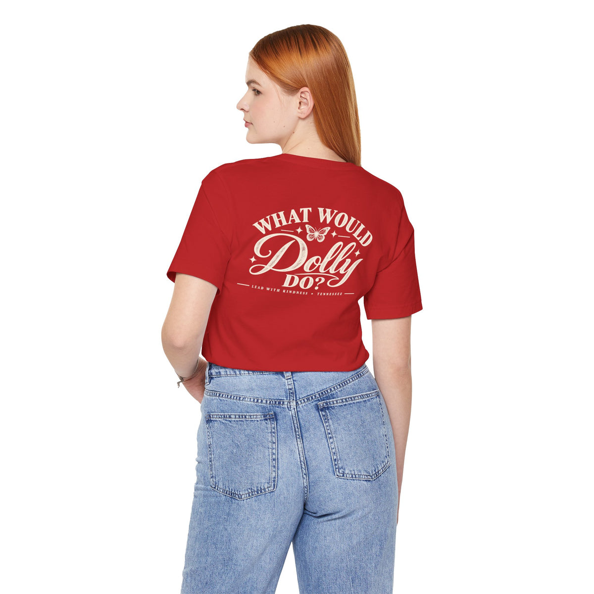 What Would Dolly Do? WWDD Two-Sided Tee | Lead With Kindness