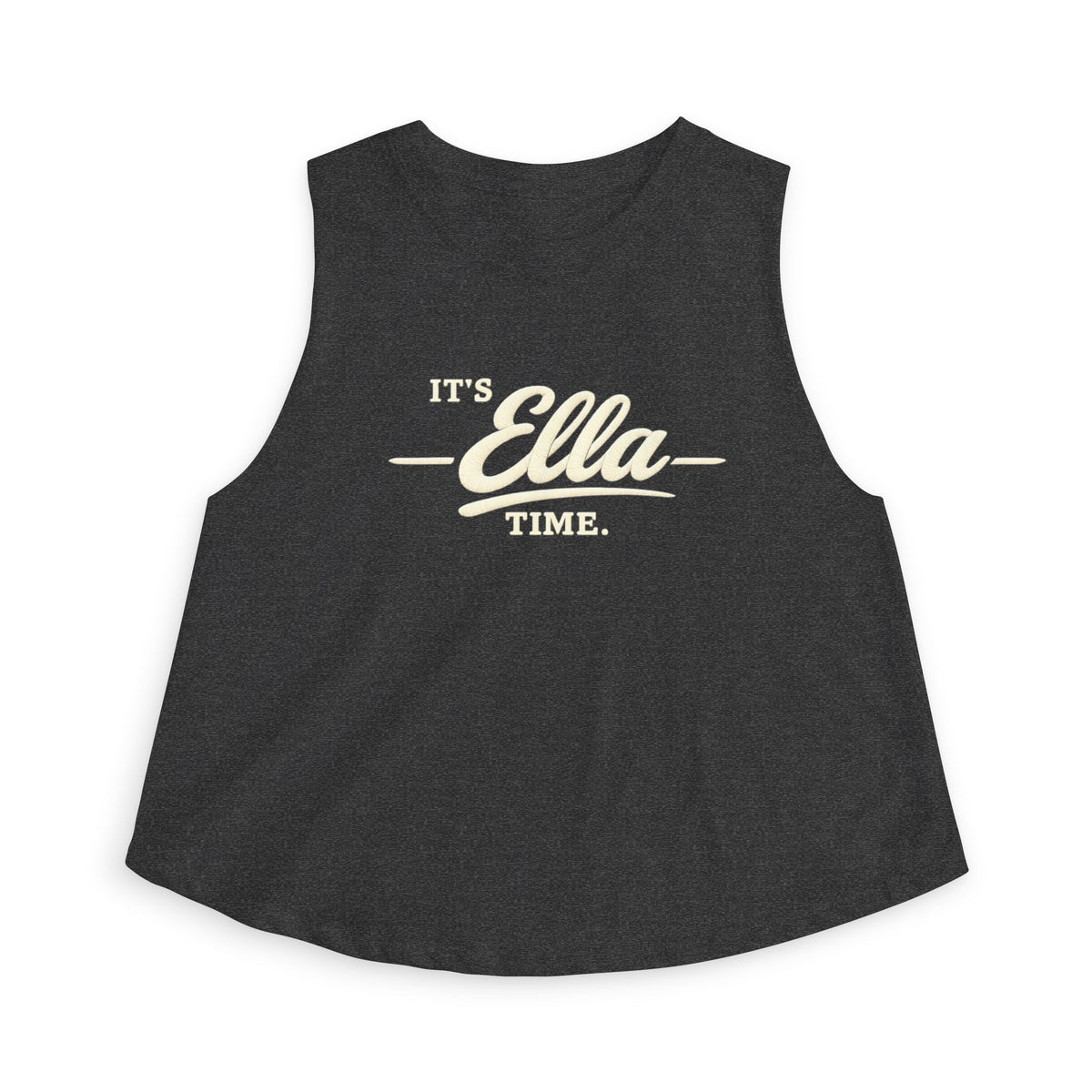 It's Ella Time Cropped Tank | Country Concert Outfit | Ella Concert Inspired Shirt | Country Music Fan Top