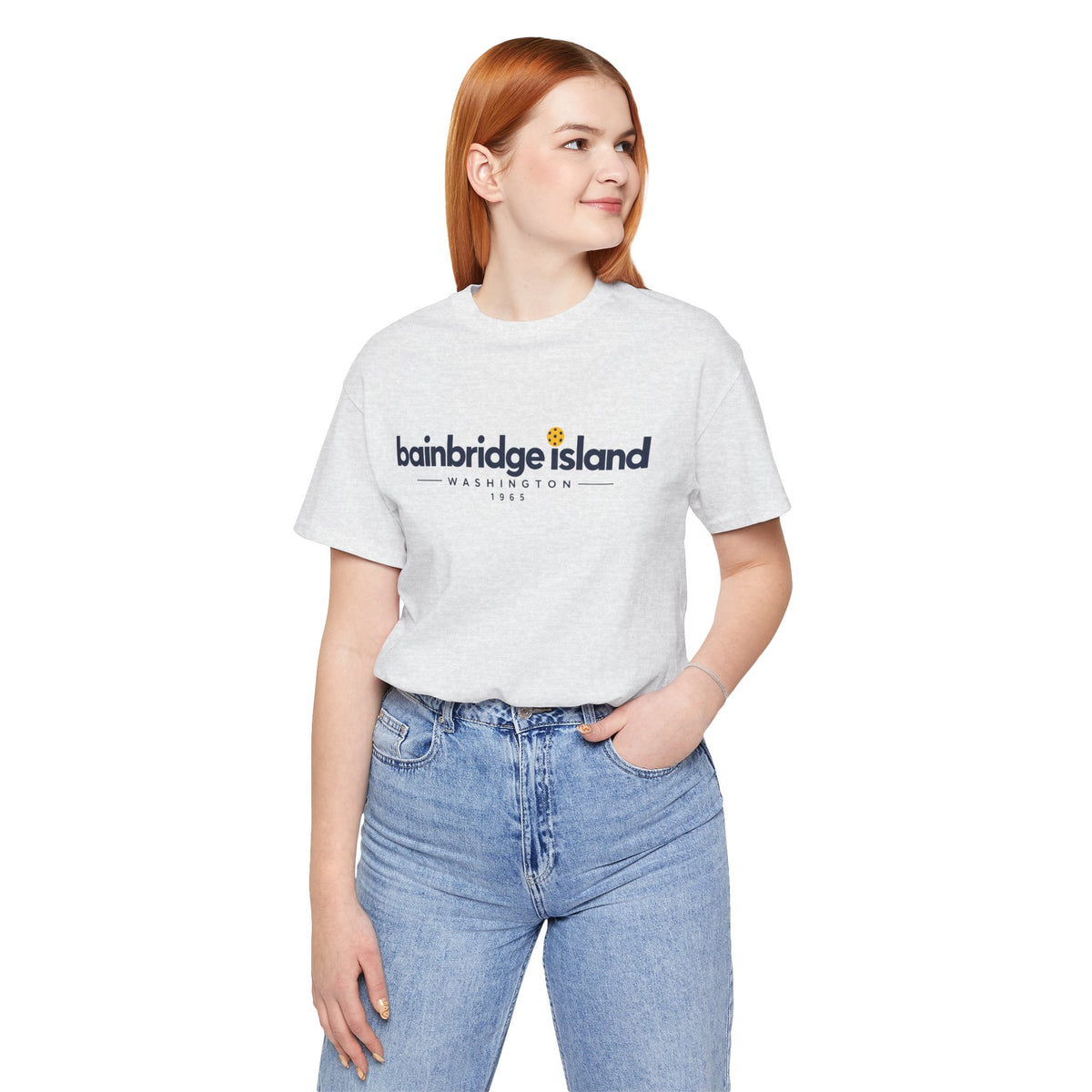 Bainbridge Island Pickleball 1965 Tee – Washington Pickleball Shirt