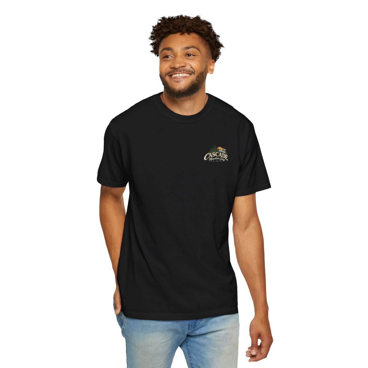 Cascade Mountain Days Tee | Vintage Mountain Graphic T-Shirt