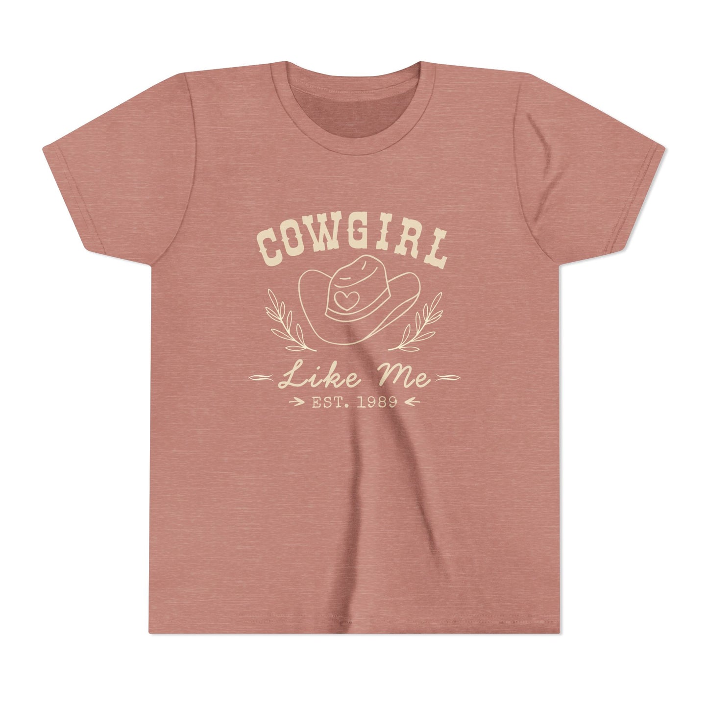 Cowgirl Like Me Girls Shirt | Western Kids Tee | Rodeo Girl Outfit | Horse Lover Gift