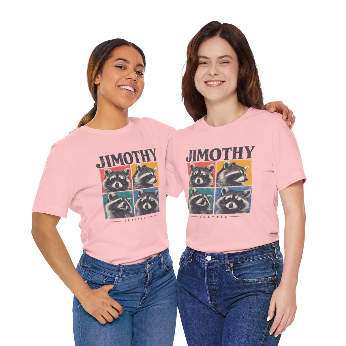 JIMOTHY Seattle Raccoon Graphic Tee