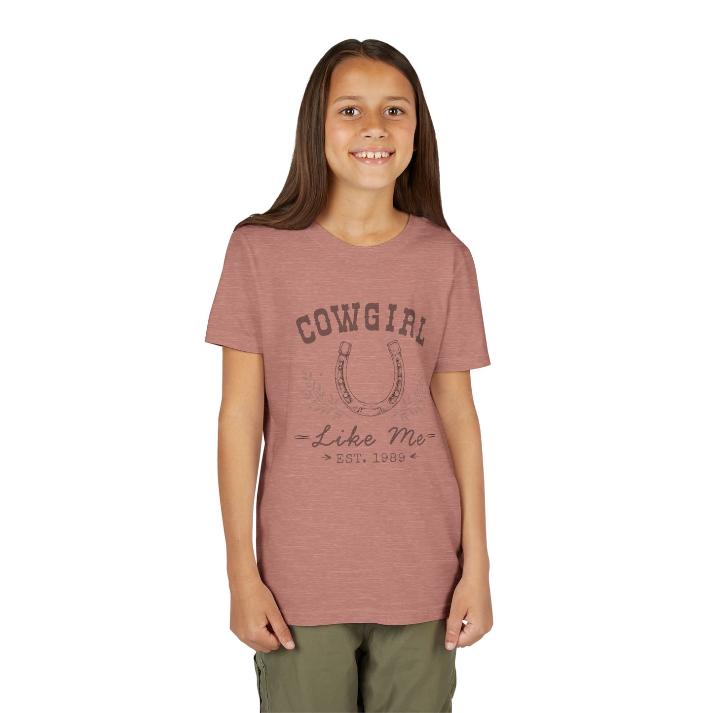 Cowgirl Like Me Girls Shirt | Western Kids Tee | Rodeo Girl Outfit | Horse Lover Gift