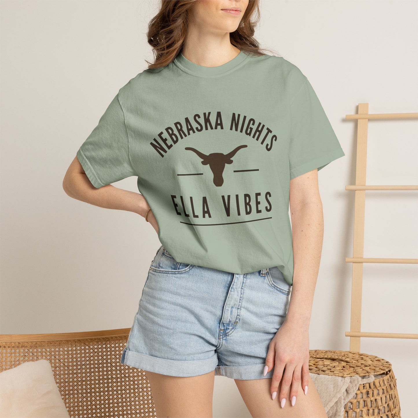Nebraska Nights Ella Vibes Shirt Country Concert Western Cowgirl Cowboy Unisex Graphic Tee Lincoln Concerts