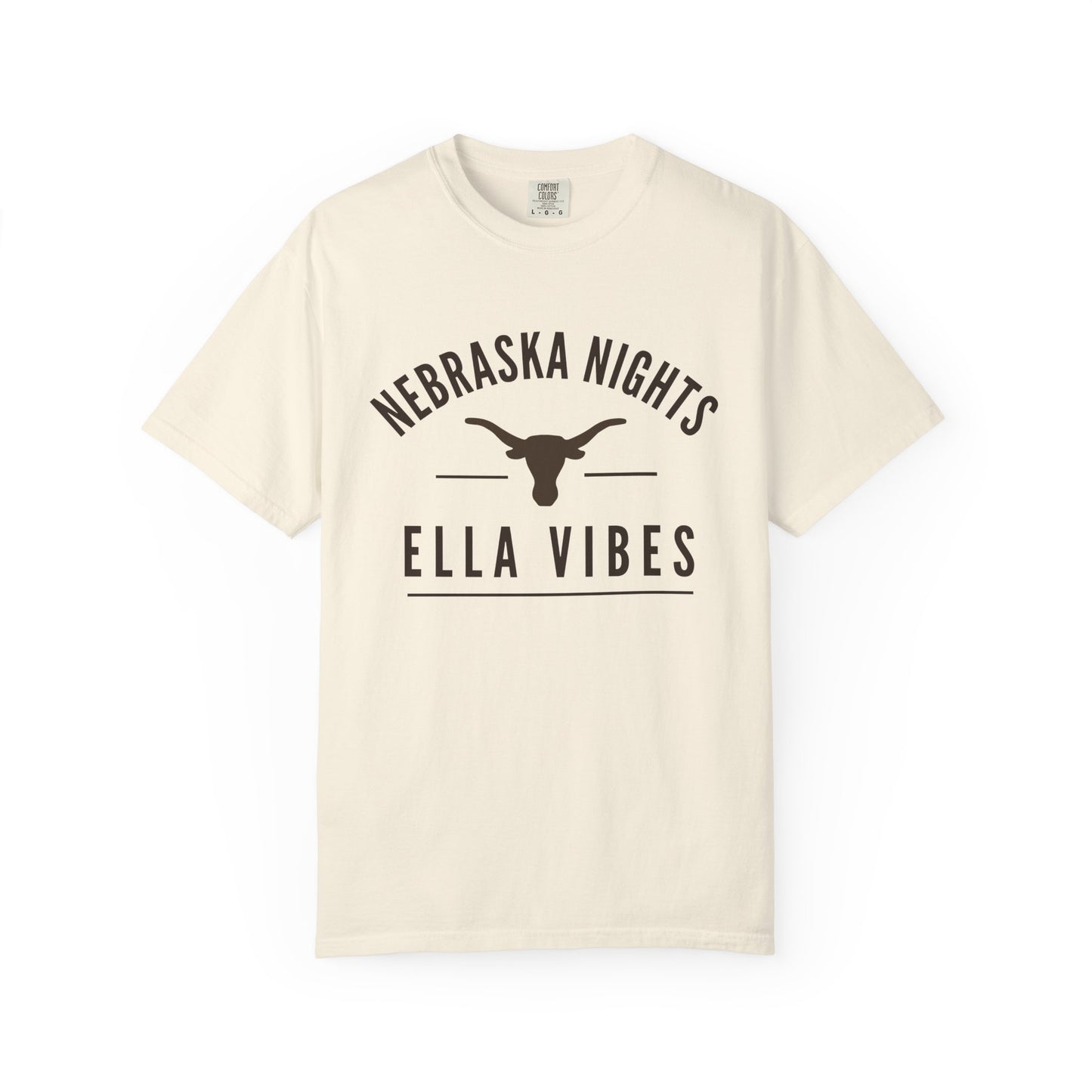 Nebraska Nights Ella Vibes Shirt Country Concert Western Cowgirl Cowboy Unisex Graphic Tee Lincoln Concerts