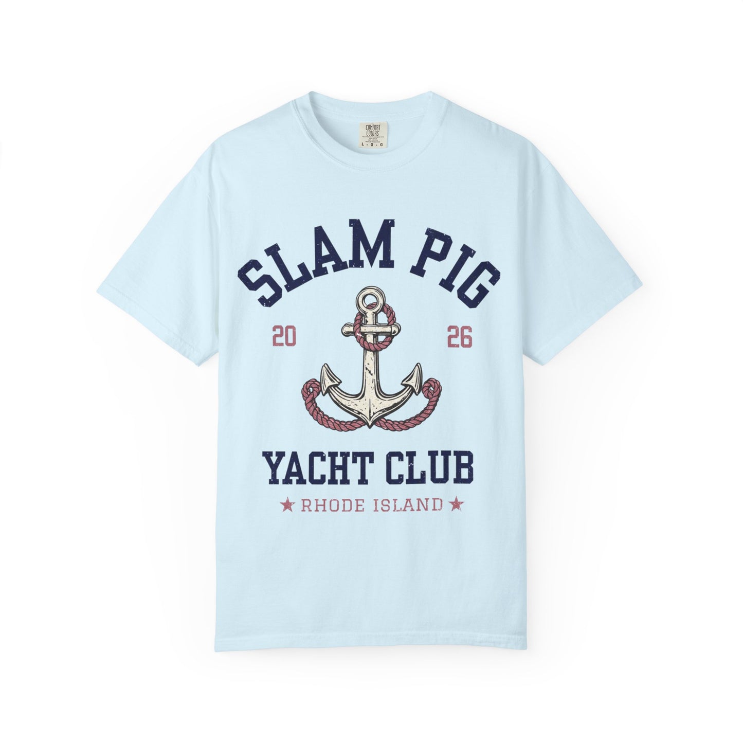 Slam Pig Yacht Club T-Shirt | Rhode Island Reality Nautical