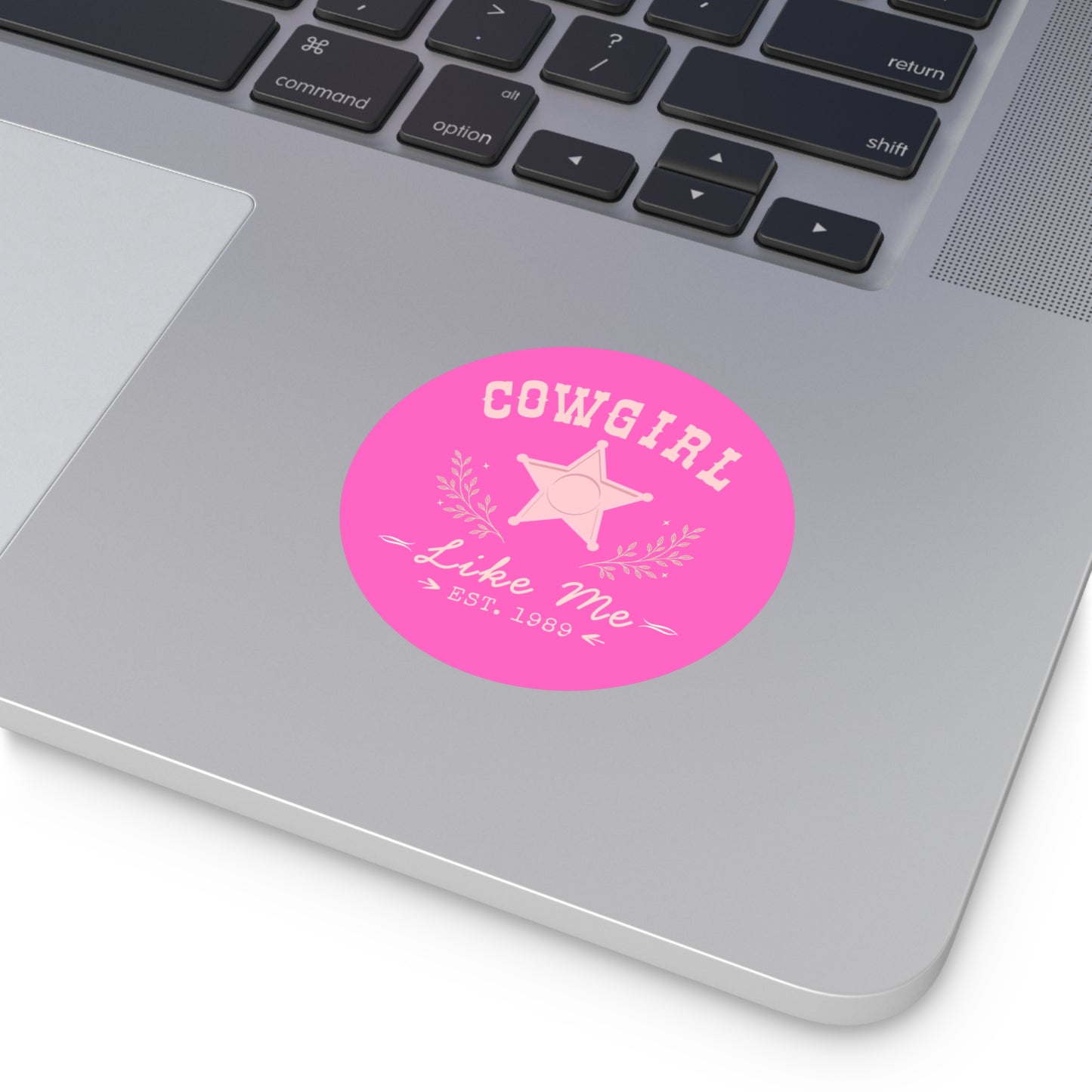 Cowgirl Like Me Sticker | Western Cowgirl Vinyl Decal | Pink Rodeo Sticker | Country Girl Gift | Laptop Water Bottle Tumbler Sticker