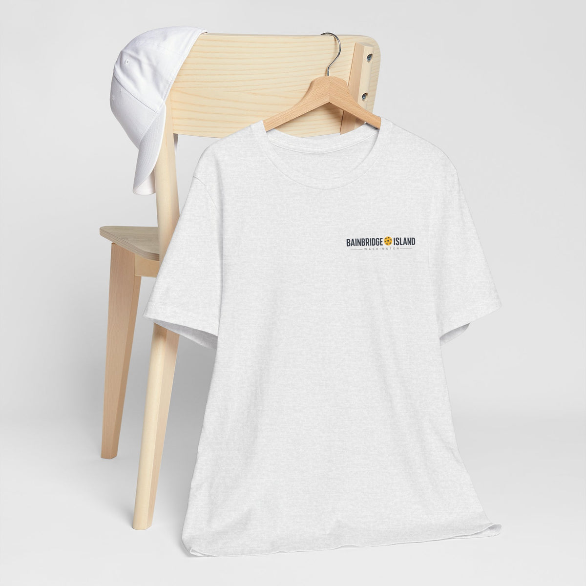 Bainbridge Island Pickleball 1965 Front & Back Tee