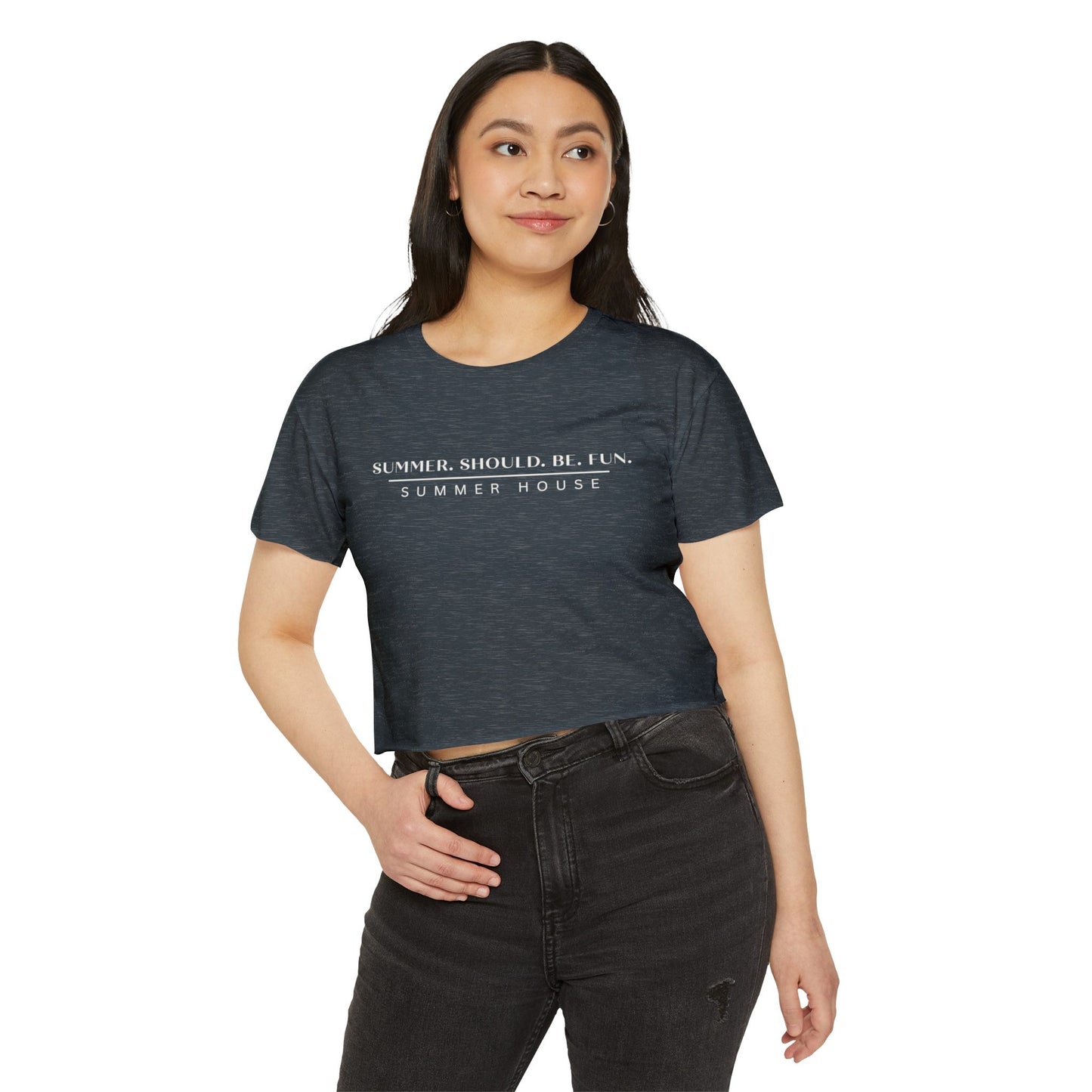 Summer House T Shirt Women Graphic Tee Summer Should Be Fun