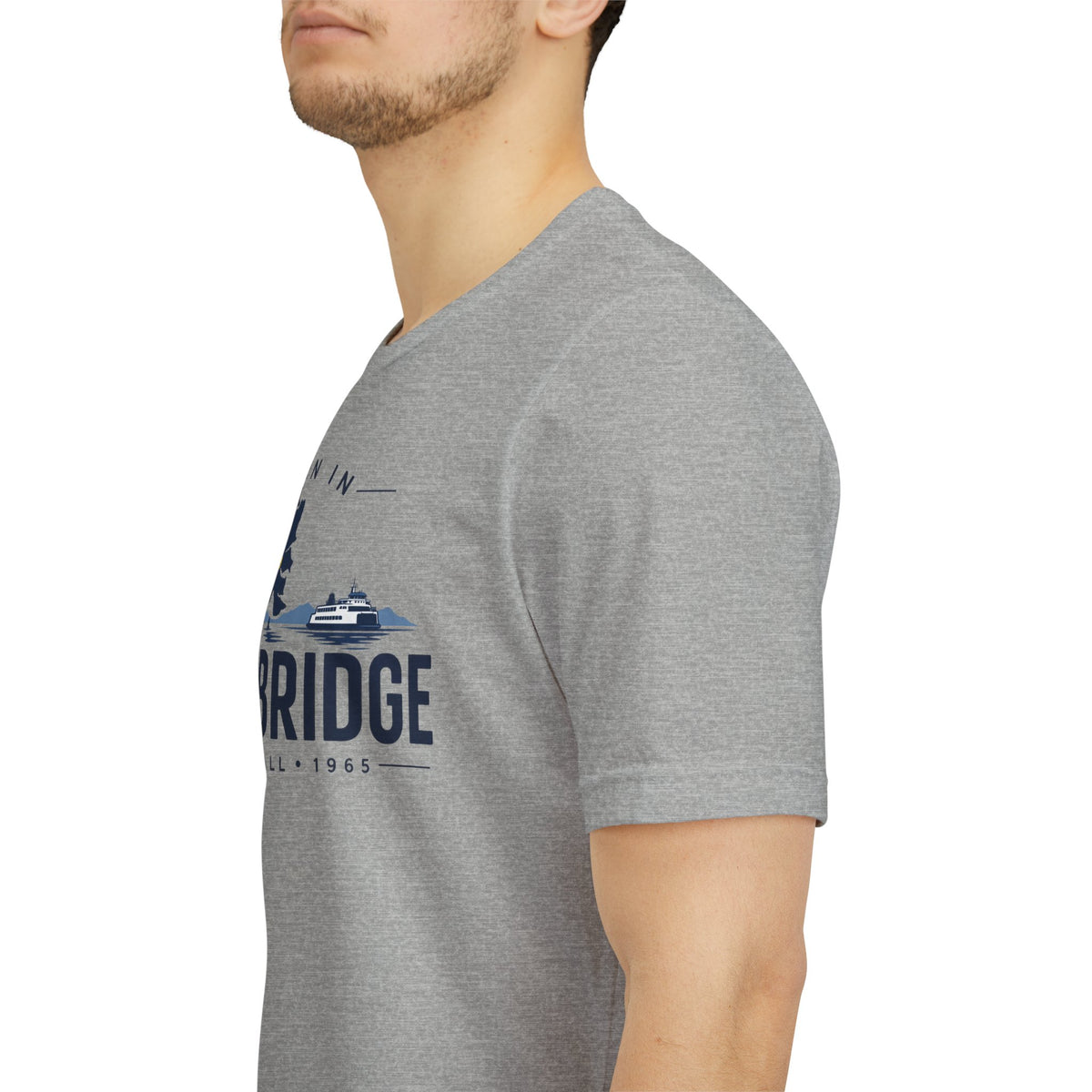 Born in Bainbridge Pickleball 1965 Tee | Bainbridge Island Washington