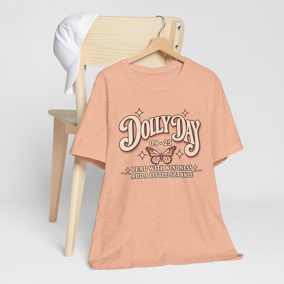 Dolly Day 9•25 Tee | Lead With Kindness & Add a Little Sparkle