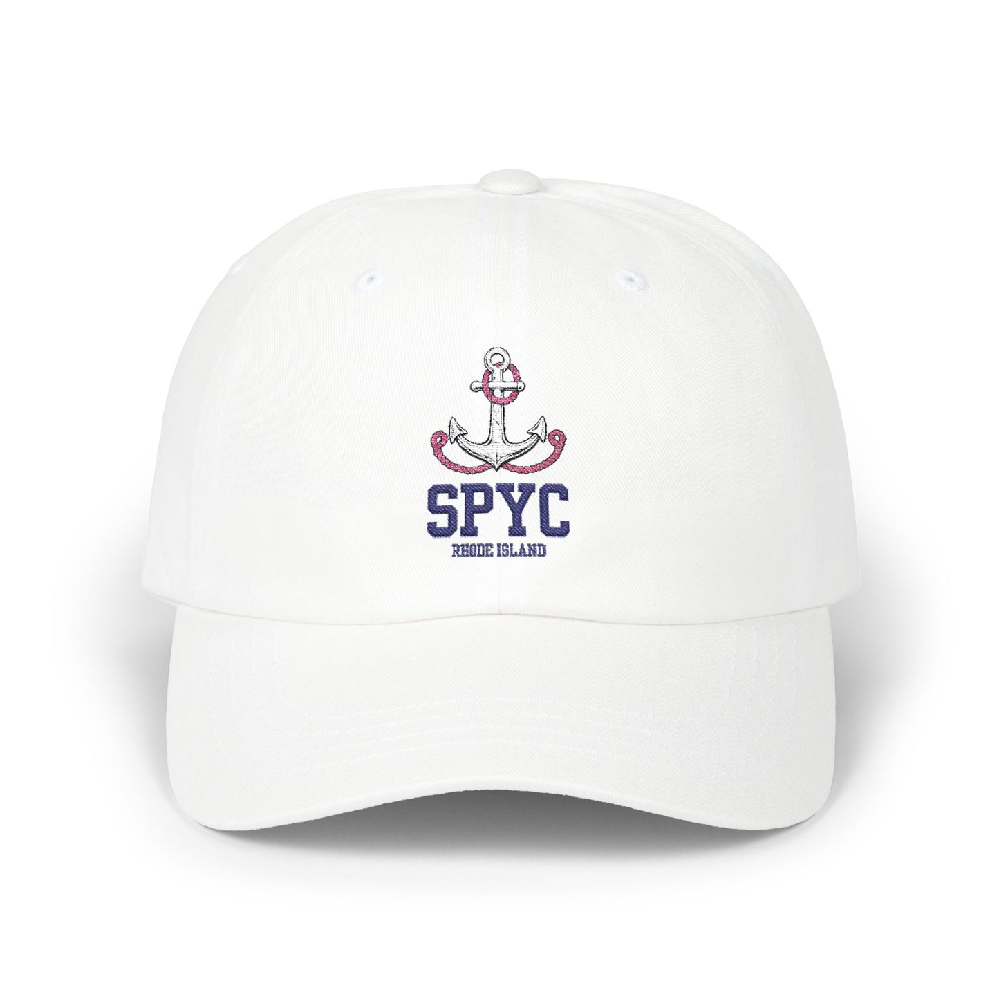 Slam Pig Yacht Club SPYC Classic Cap | Sailing Yacht Club Embroidered | Reality Rhode Island