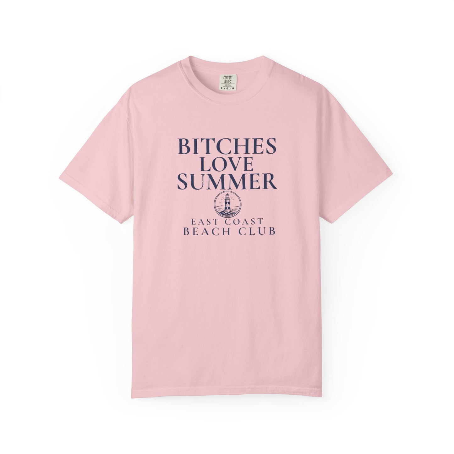 Bitches Love Summer T-Shirt | East Coast Beach Club Graphic Tee