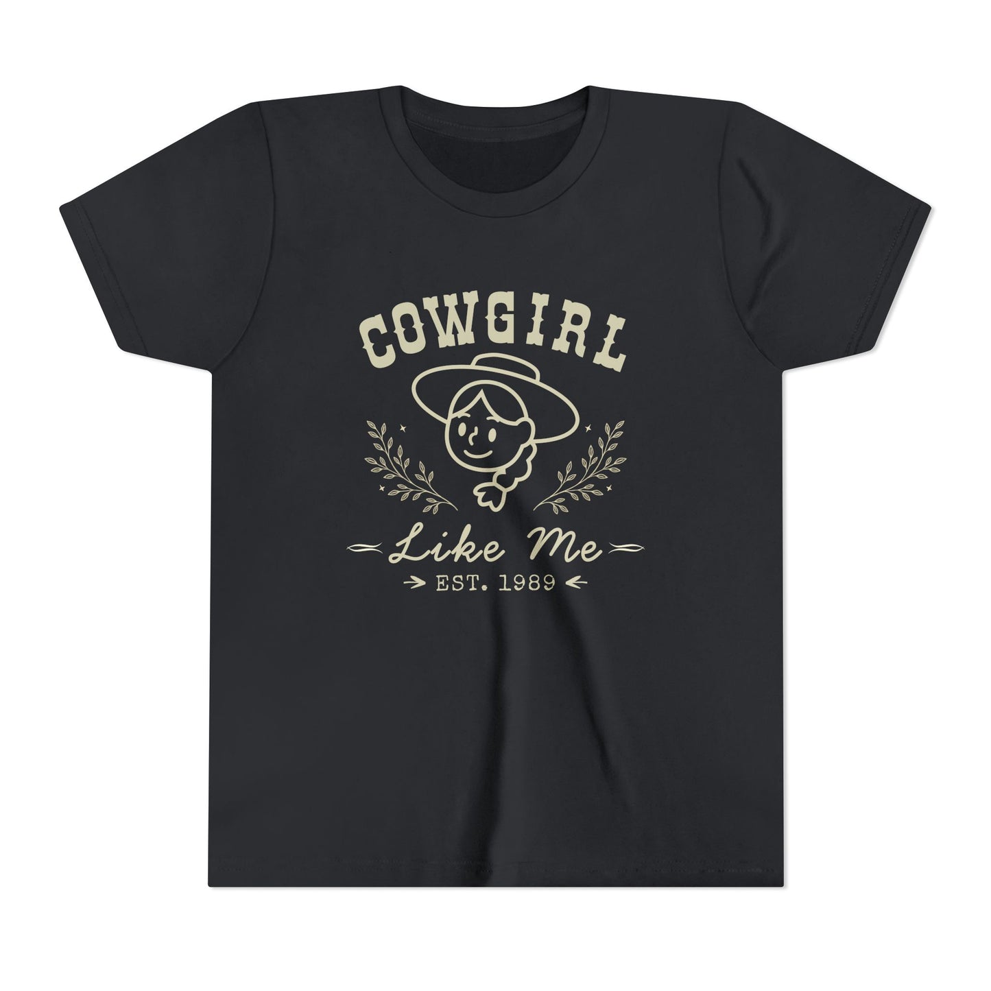 Cowgirl Like Me Girls Shirt | Western Kids Tee | Rodeo Girl Outfit | Horse Lover Gift