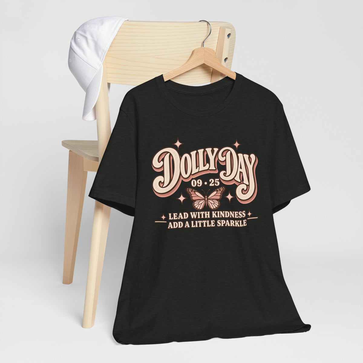 Dolly Day 9•25 Tee | Lead With Kindness & Add a Little Sparkle