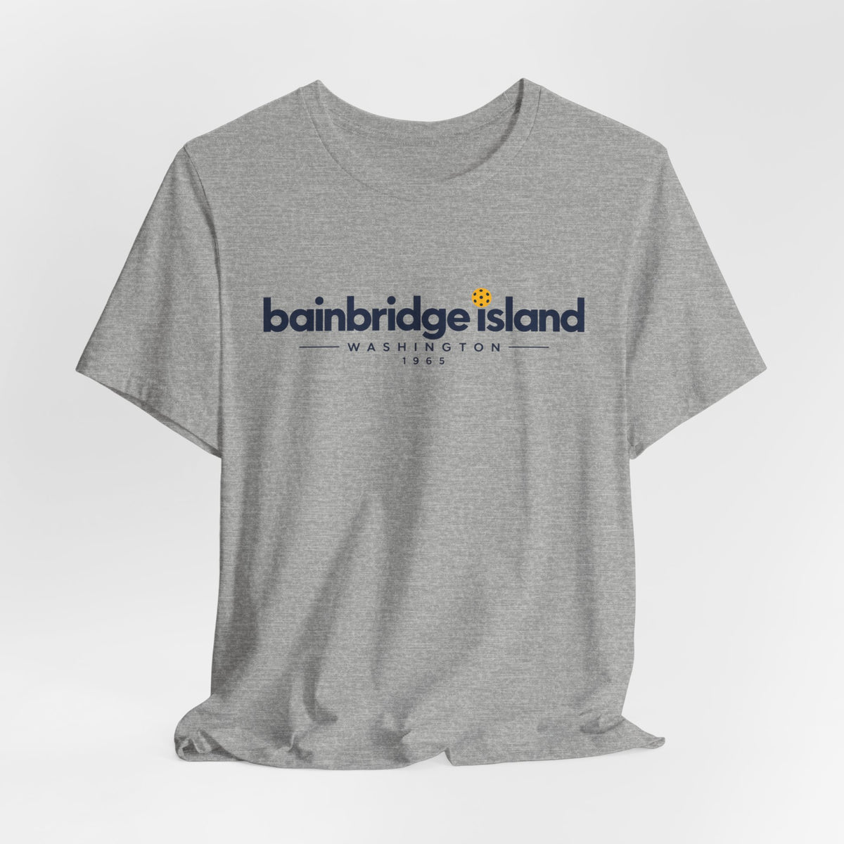 Bainbridge Island Pickleball 1965 Tee – Washington Pickleball Shirt