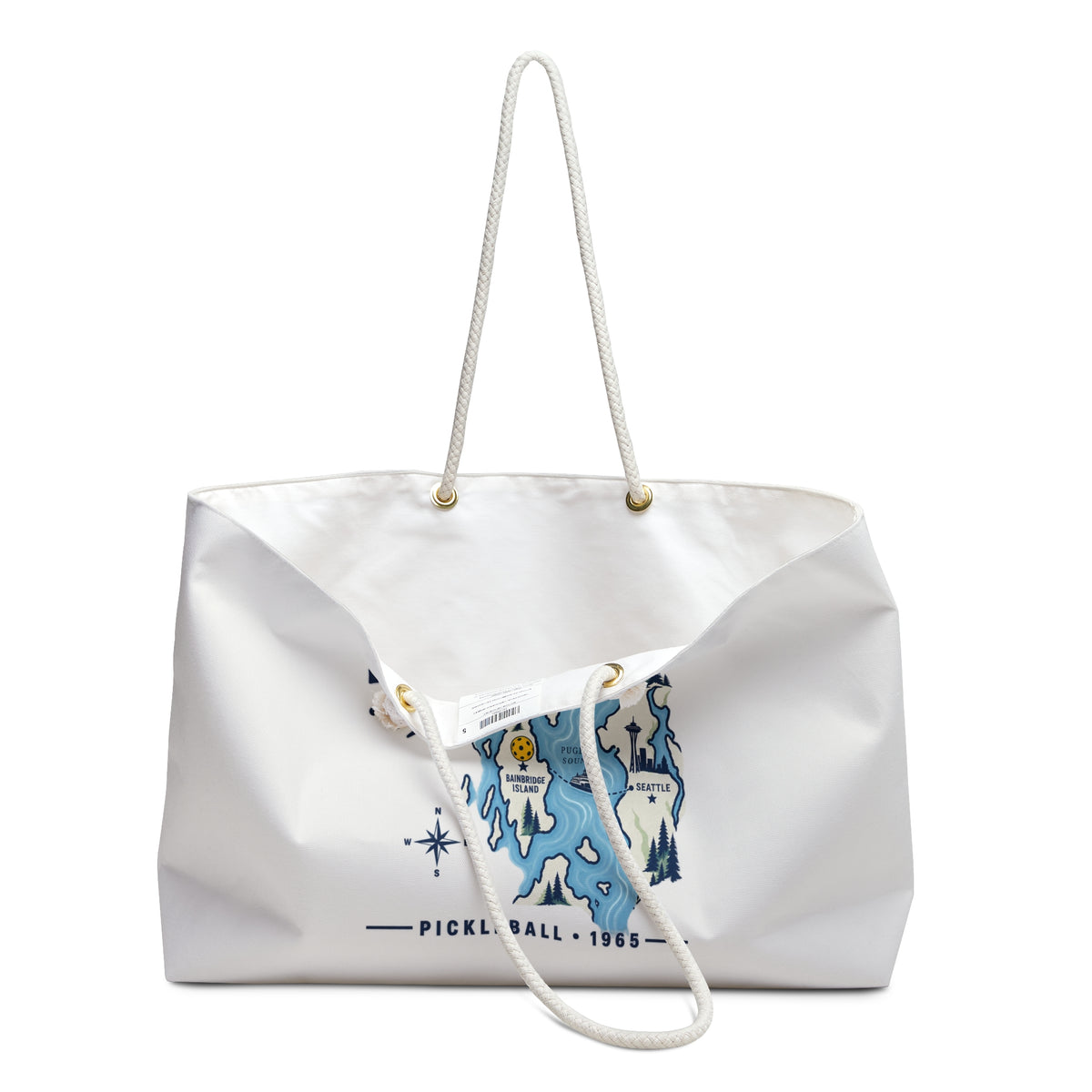 Bainbridge Island Pickleball Tote | Born Here • 1965 | Two-Sided