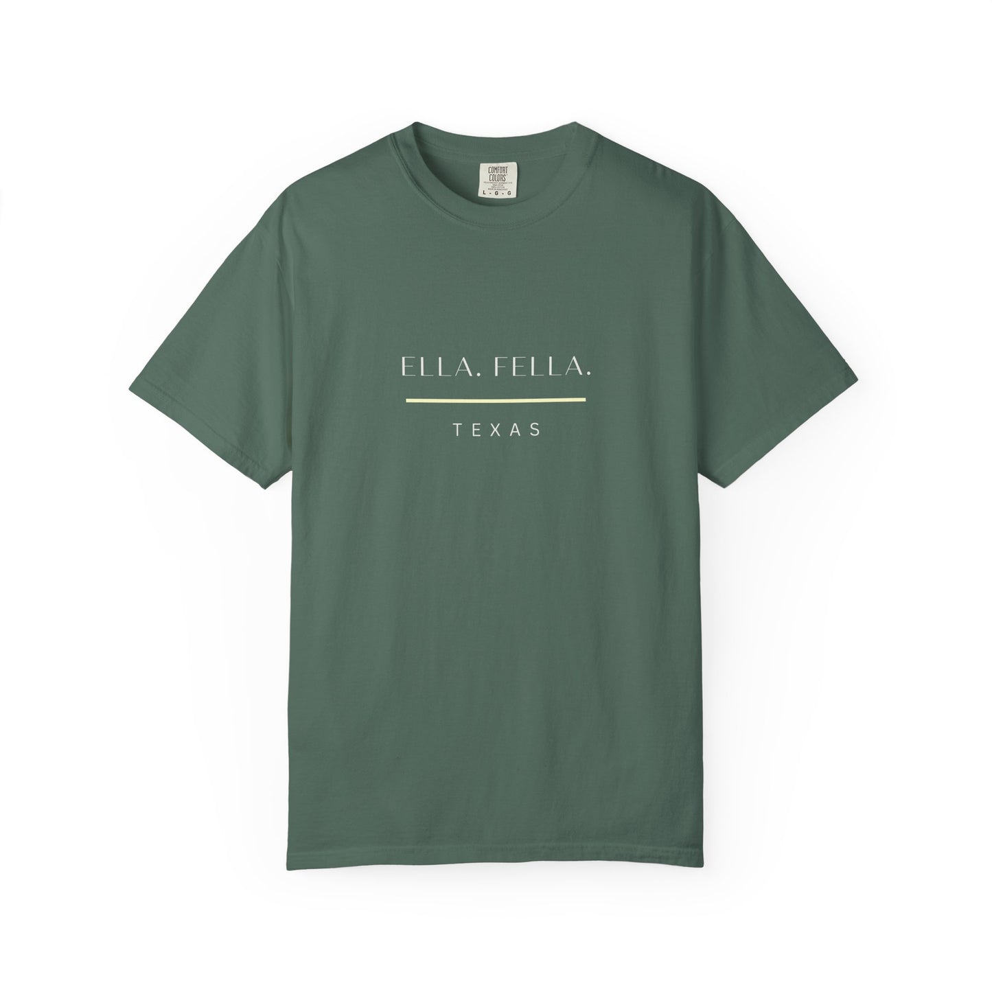 Ella Fella Texas Minimalist Graphic Tee | Country Music Concert Shirt