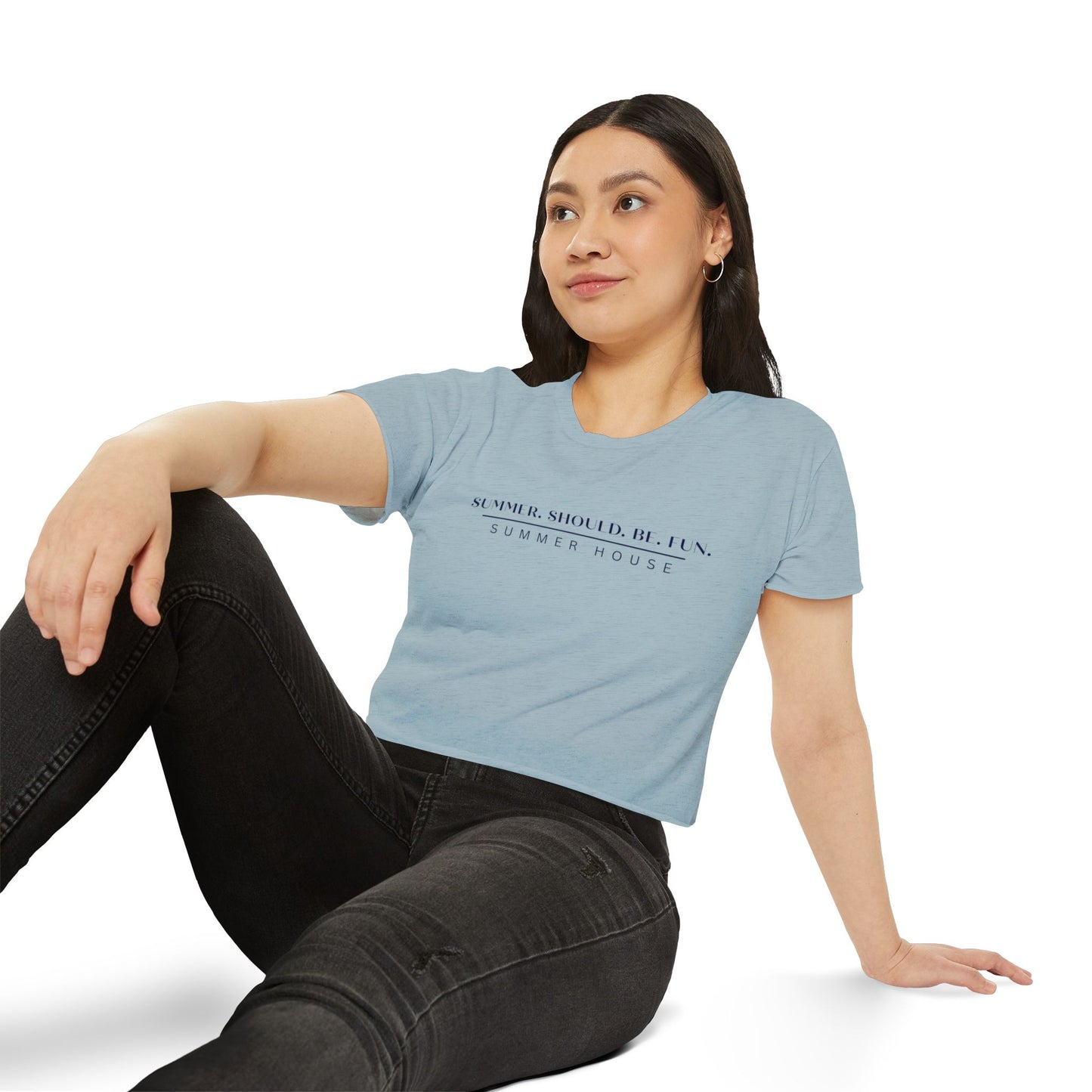 Summer House T Shirt Women Graphic Tee Summer Should Be Fun