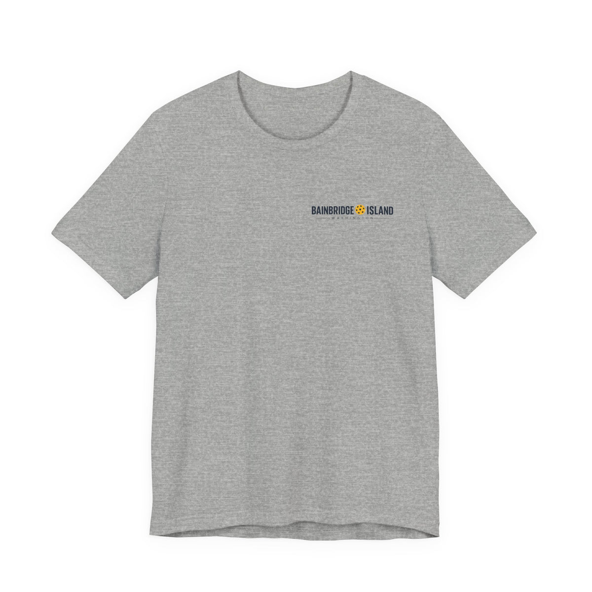 Bainbridge Island Pickleball 1965 Front & Back Tee