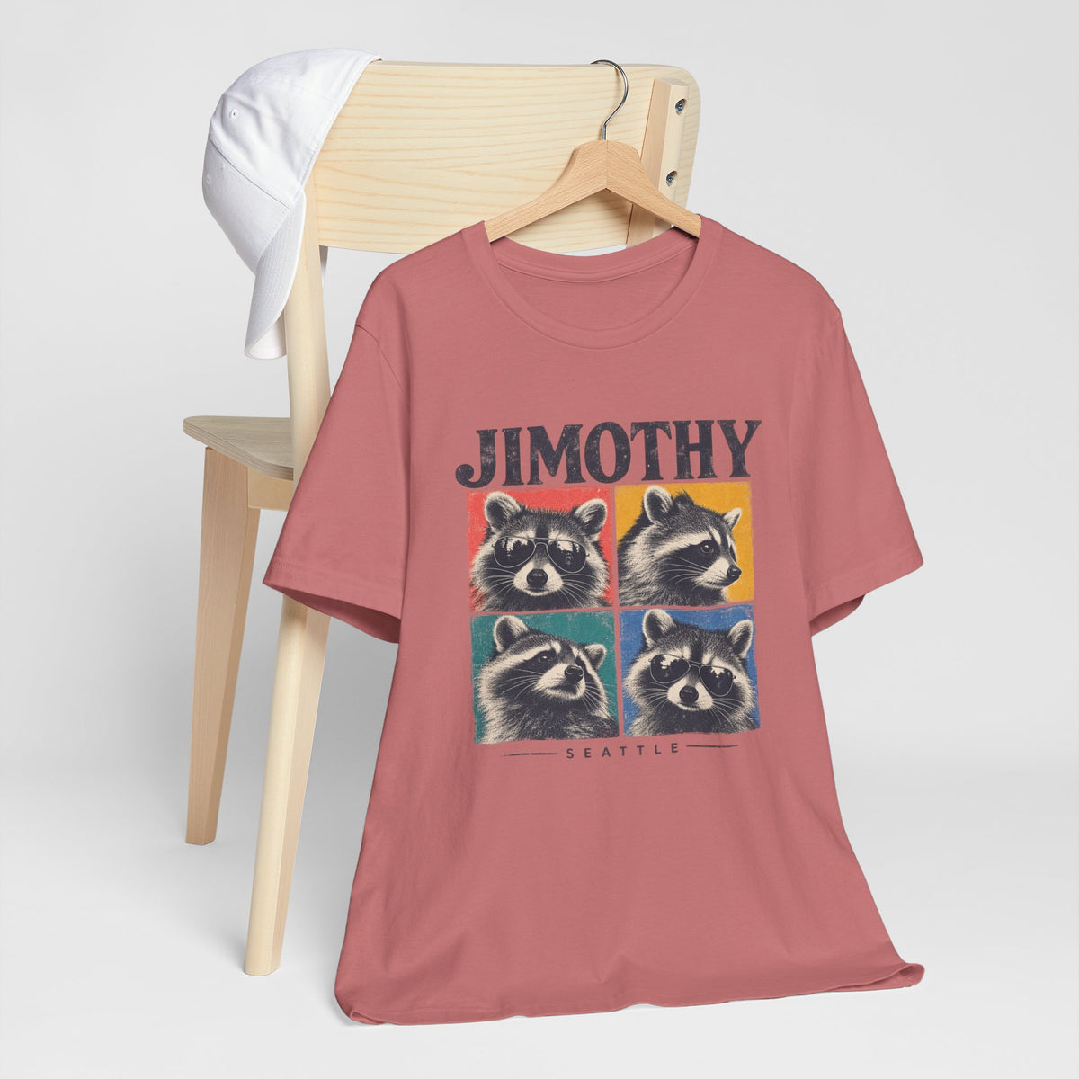 JIMOTHY Seattle Raccoon Graphic Tee