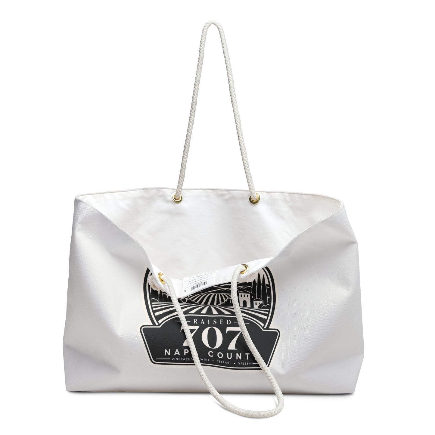 Raised in Napa County Tote Bag, Wine Country Gift, Vineyard Tote, California Wine Lover Gift, Local Pride Two Sided Design