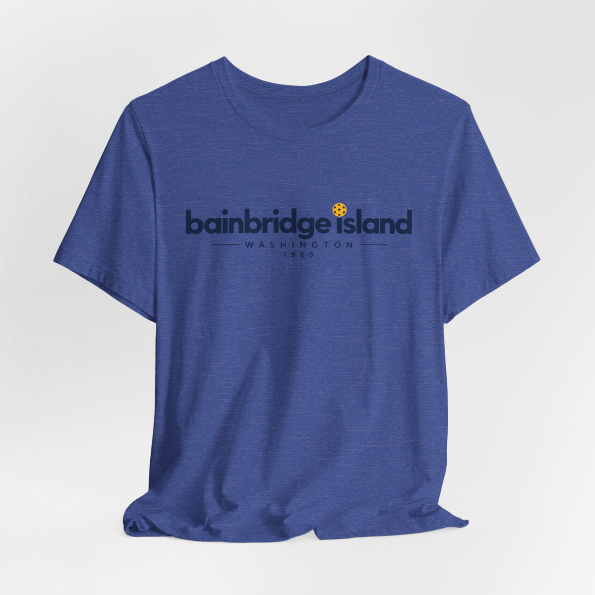 Bainbridge Island Pickleball 1965 Tee – Washington Pickleball Shirt