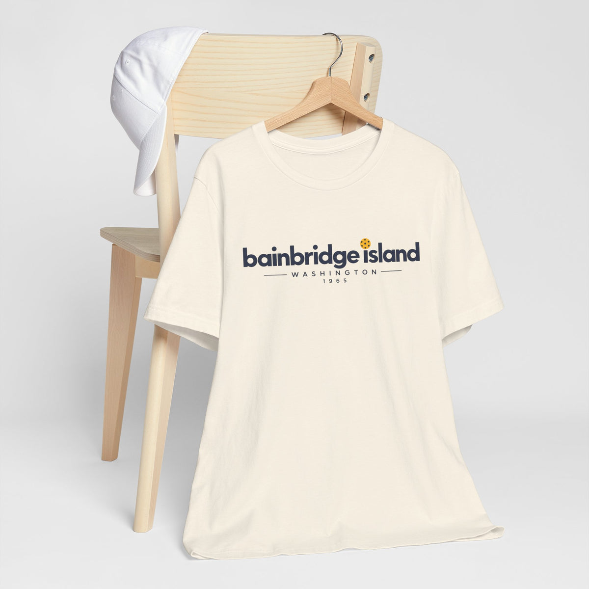 Bainbridge Island Pickleball 1965 Tee – Washington Pickleball Shirt