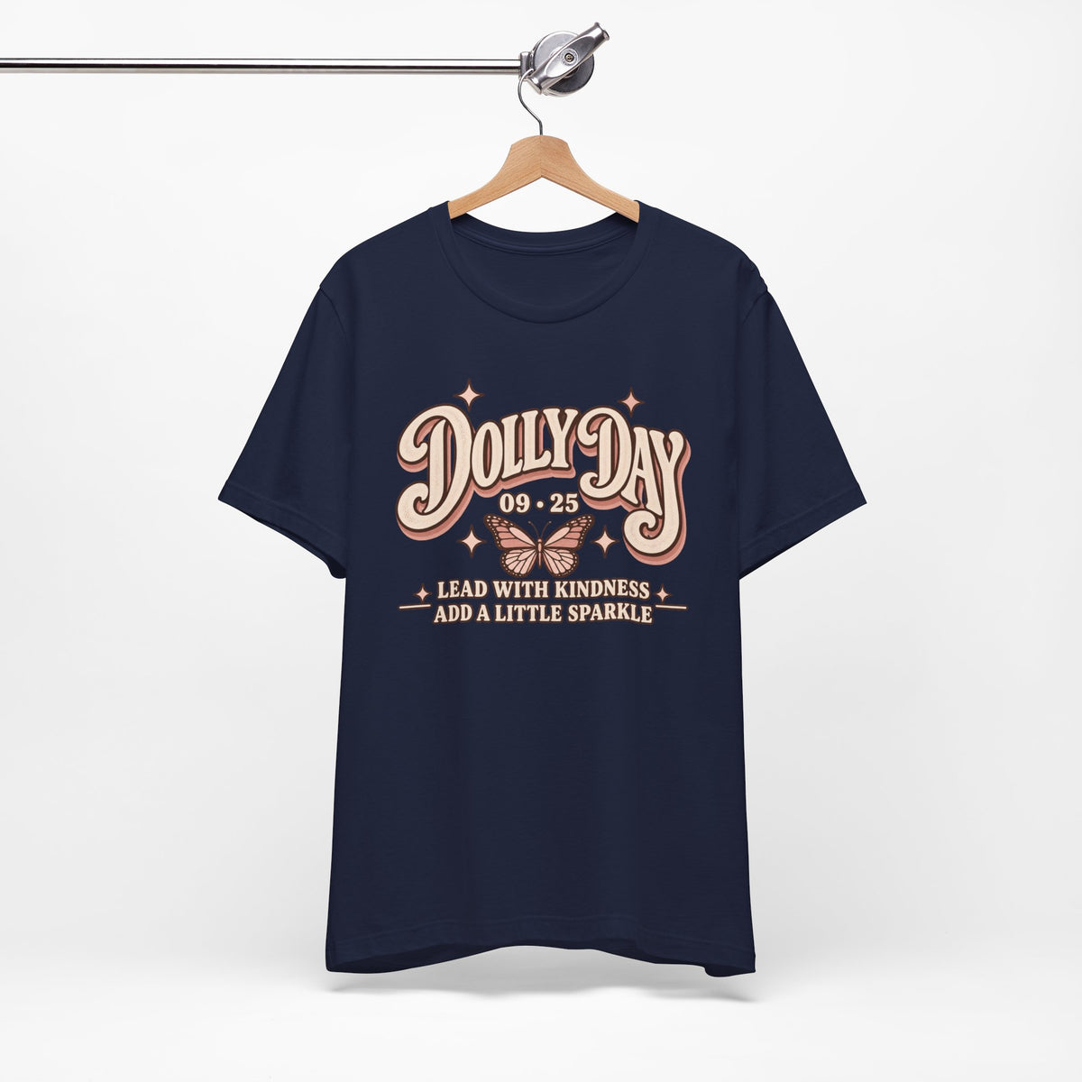 Dolly Day 9•25 Tee | Lead With Kindness & Add a Little Sparkle
