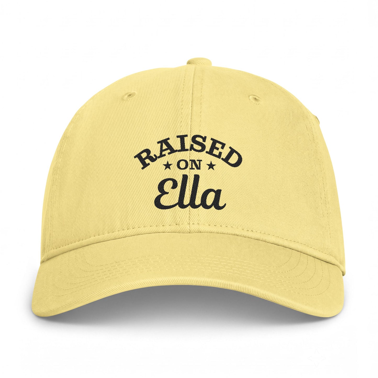 Raised On Ella Hat Country Concert Hat Western Lifestyle Baseball Cap Embroidered