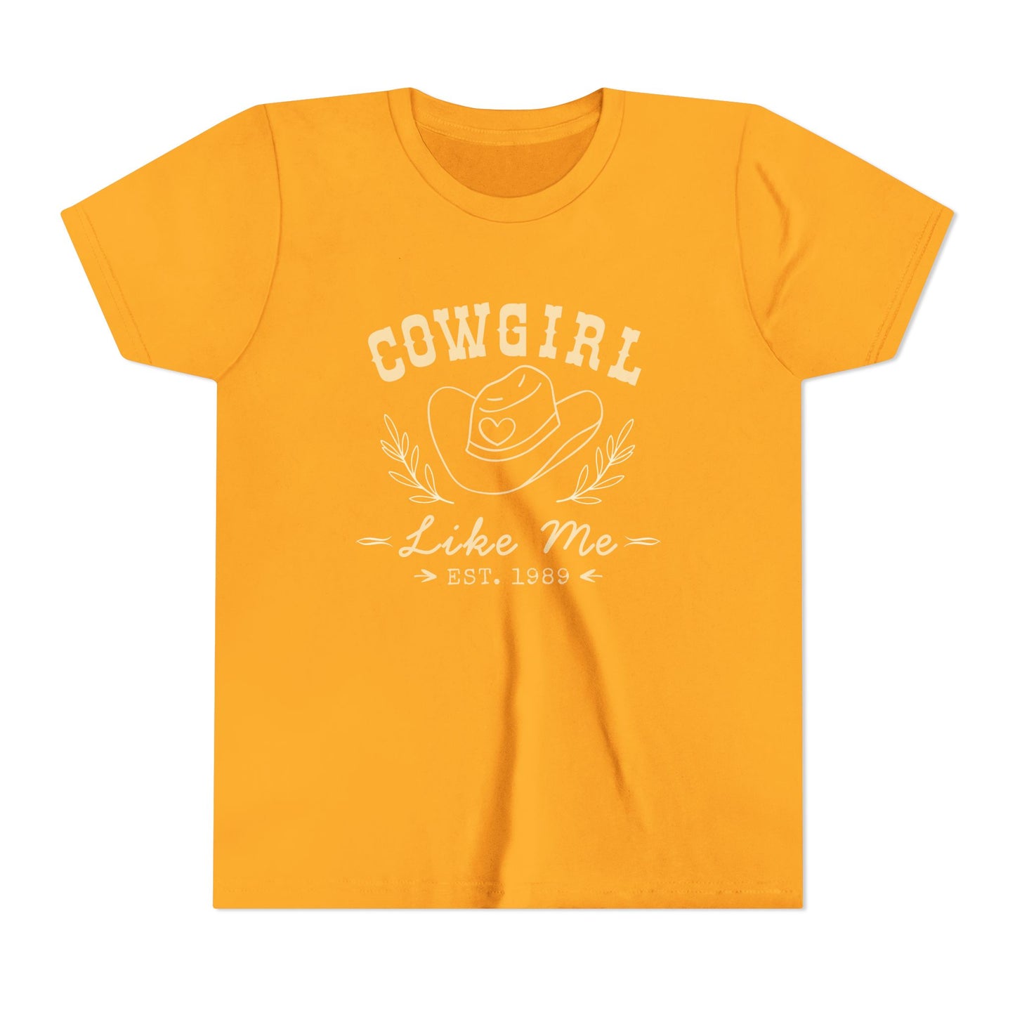 Cowgirl Like Me Girls Shirt | Western Kids Tee | Rodeo Girl Outfit | Horse Lover Gift