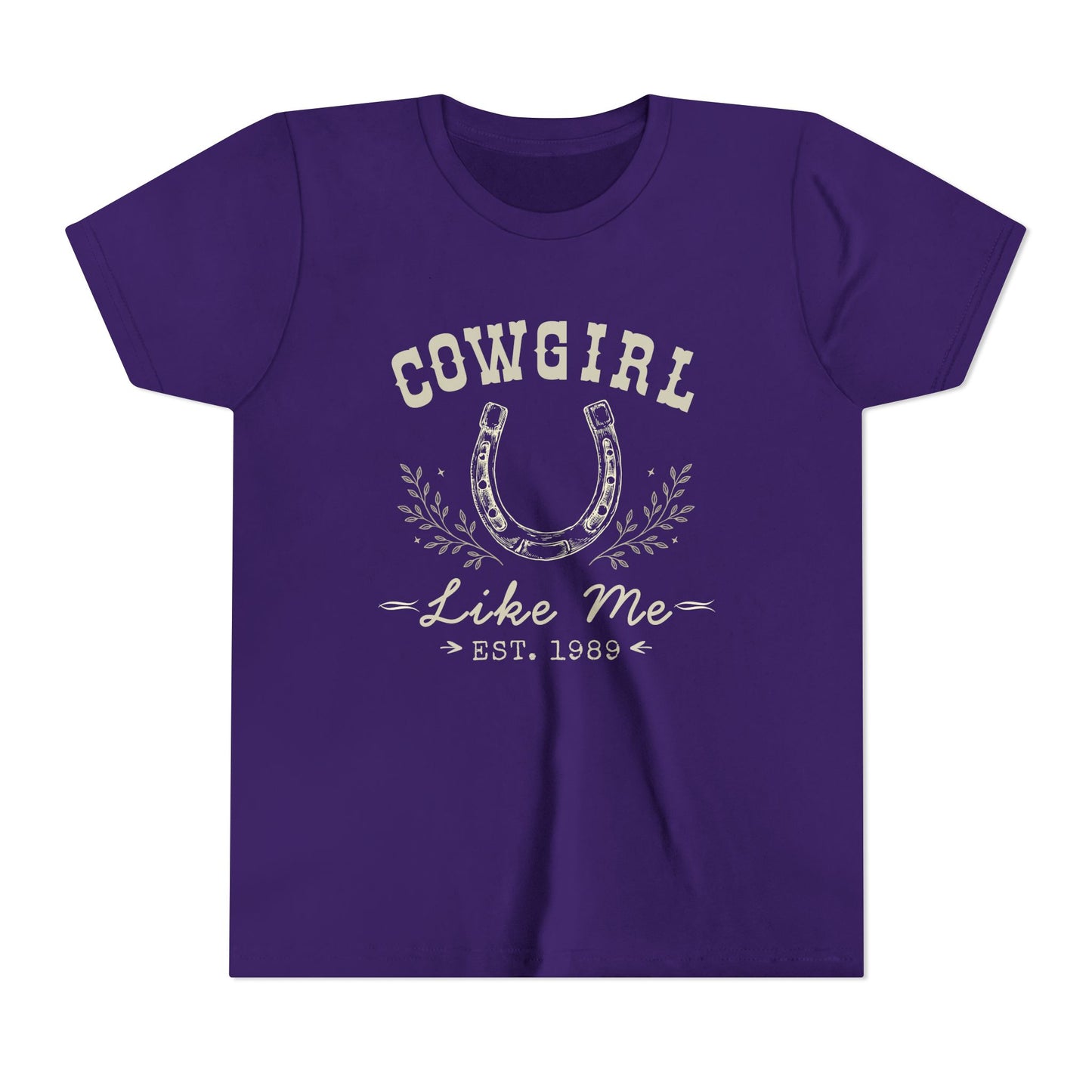 Cowgirl Like Me Girls Shirt | Western Kids Tee | Rodeo Girl Outfit | Horse Lover Gift