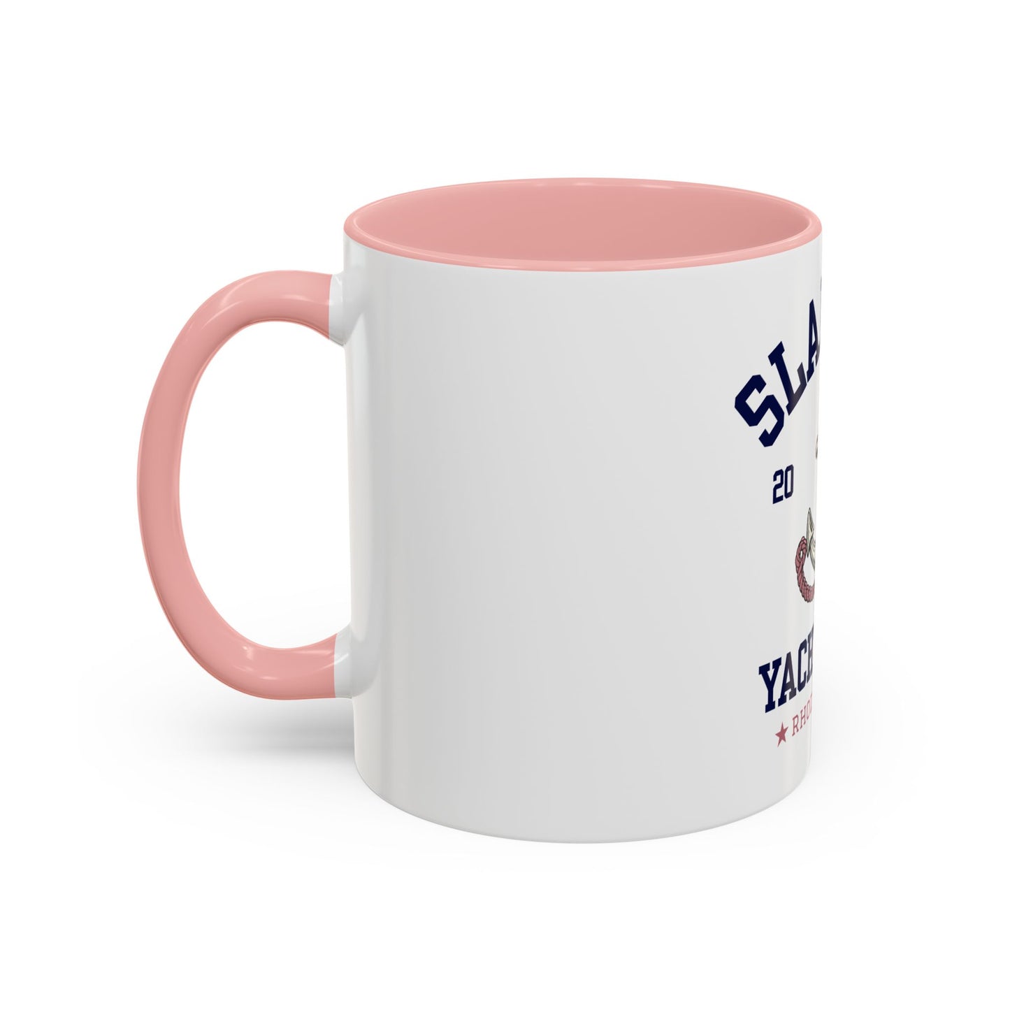 Slam Pig Yacht Club Mug | Rhode Island Coffee Mug | Nautical Sailing Mug | Coastal Boat Lover Gift | Preppy Beach Club Mug | Ceramic Cup