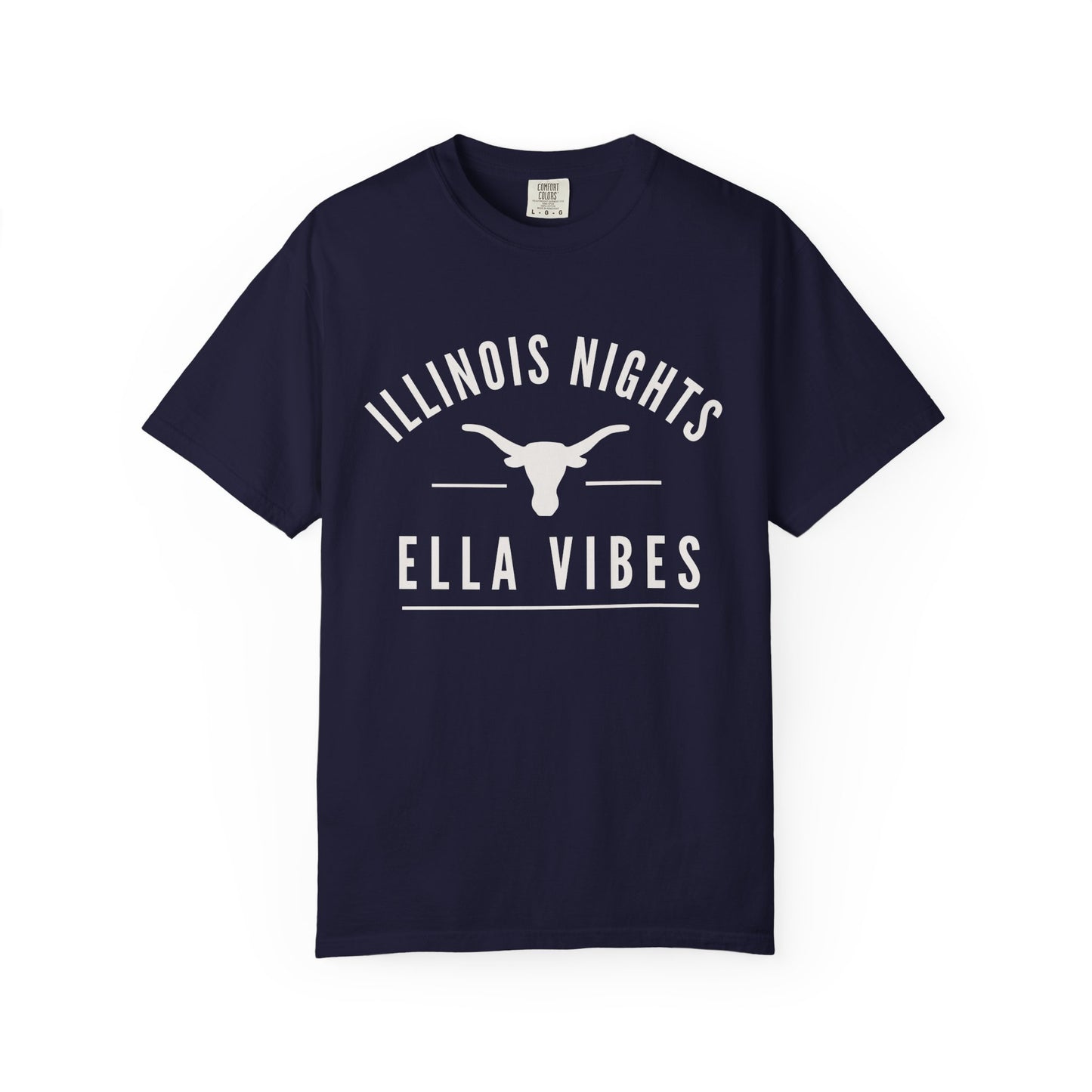 Illinois Nights Ella Vibes Shirt Country Concert Western Cowgirl Cowboy Unisex Graphic Tee State Fair Concerts