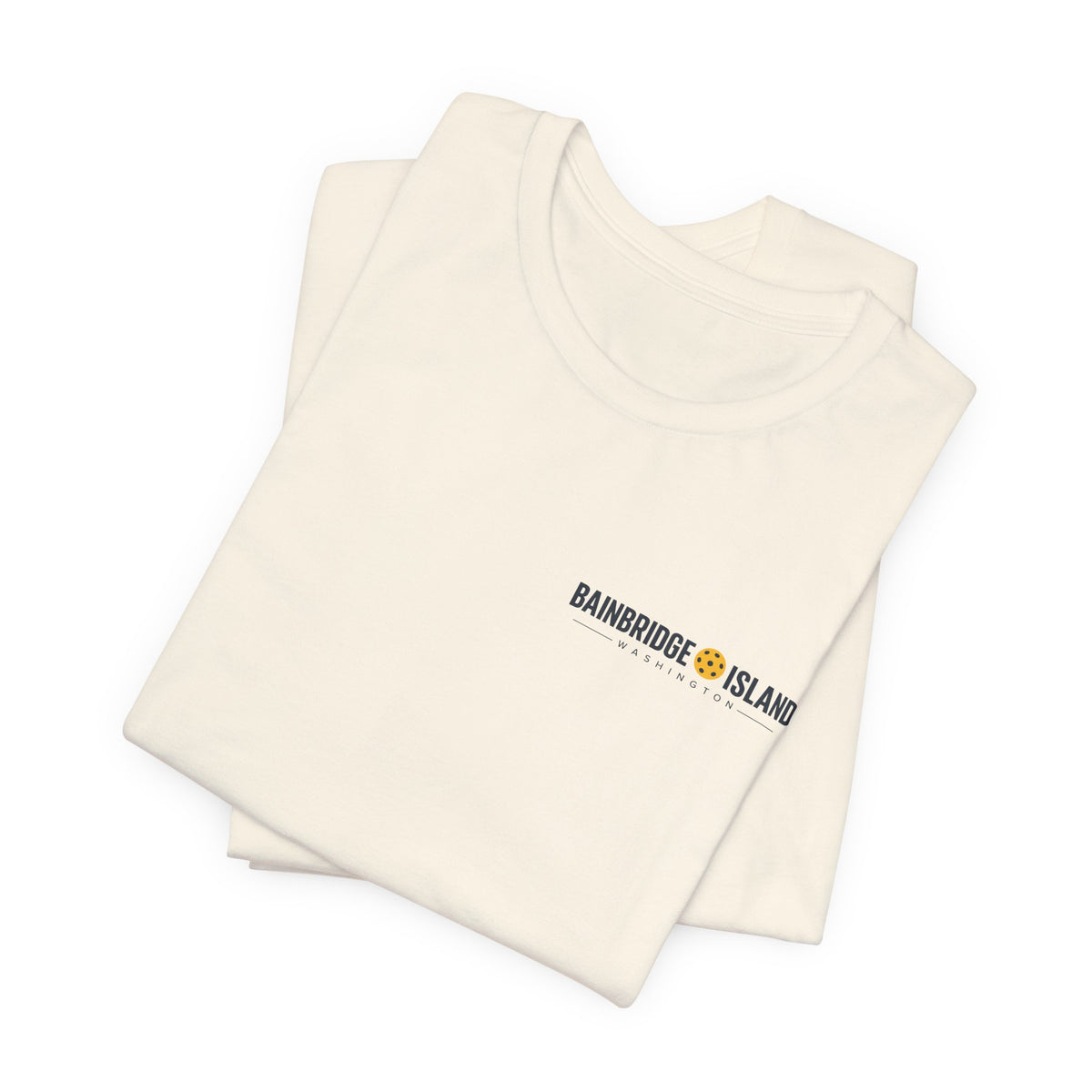 Bainbridge Island Pickleball 1965 Front & Back Tee
