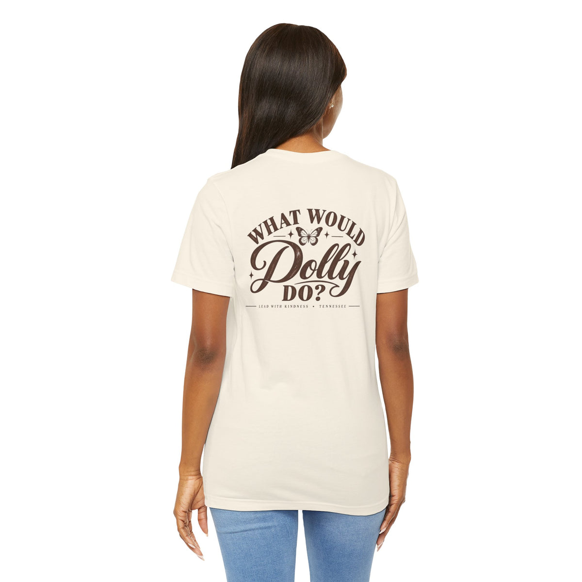 What Would Dolly Do? WWDD Two-Sided Tee | Lead With Kindness