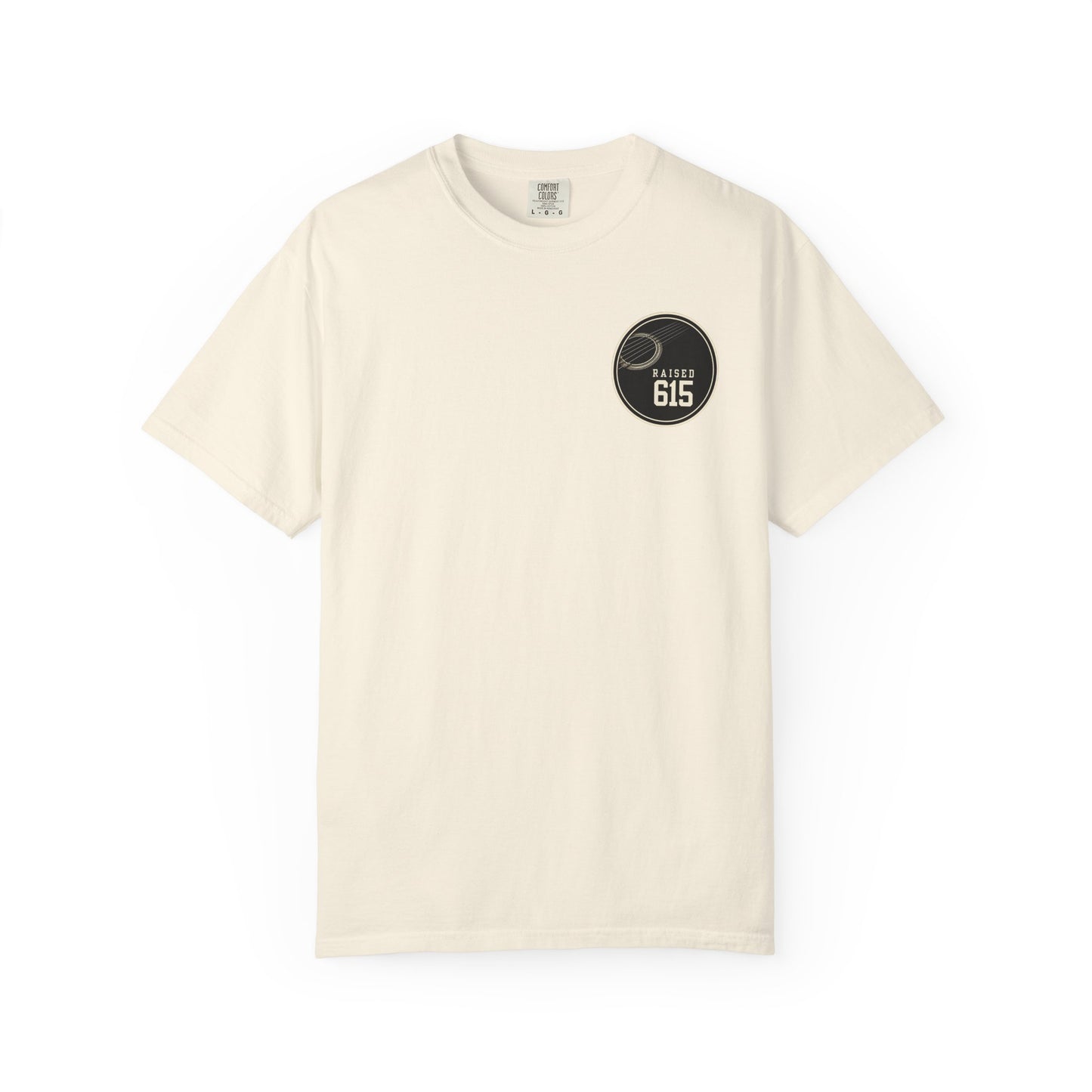 Raised 615 Shirt, Nashville Local Tee, Nashville Tennessee T-Shirt, Music City Shirt, Tennessee Pride Shirt, Comfort Colors Tee