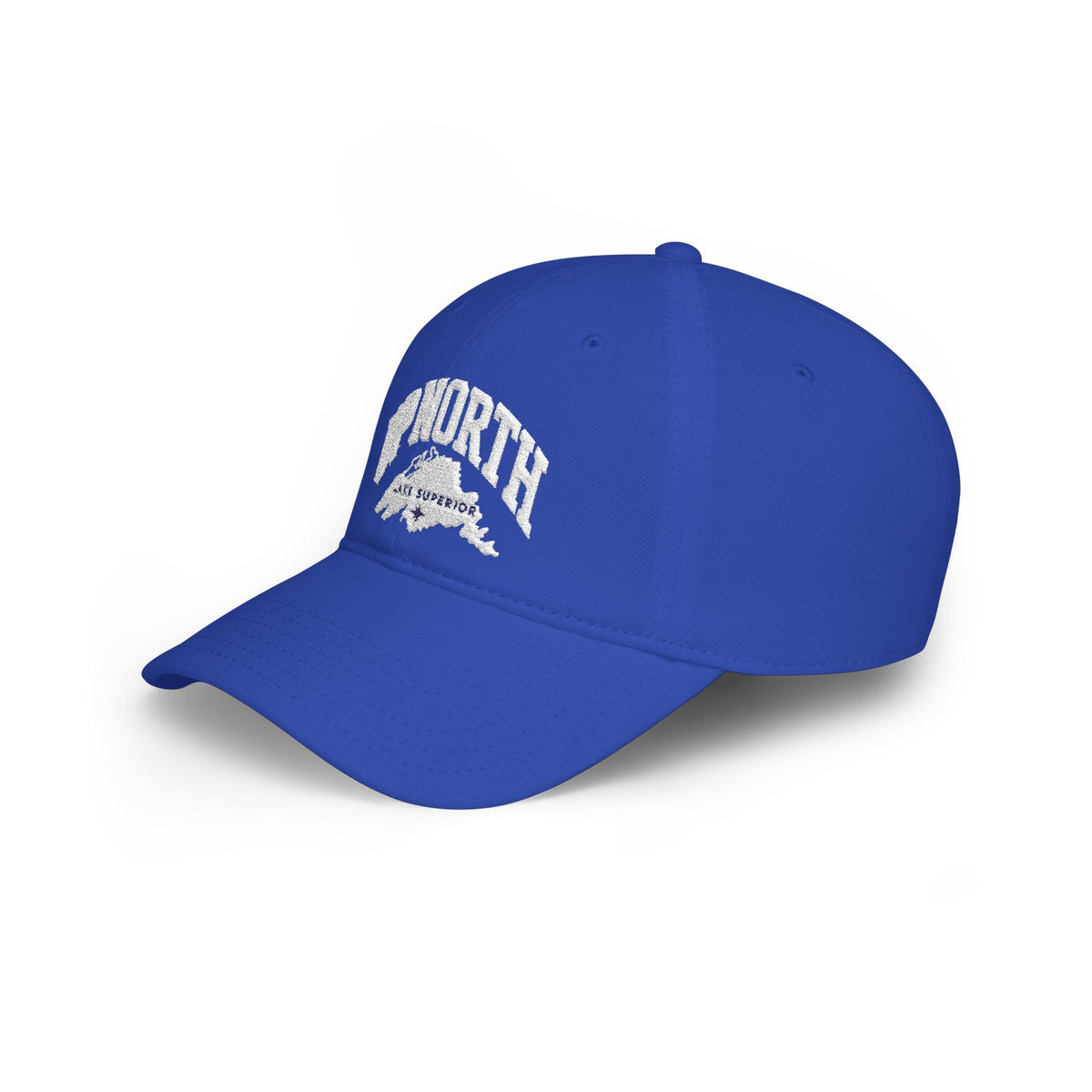 Up North Lake Superior Embroidered Low-Profile Trucker Hat