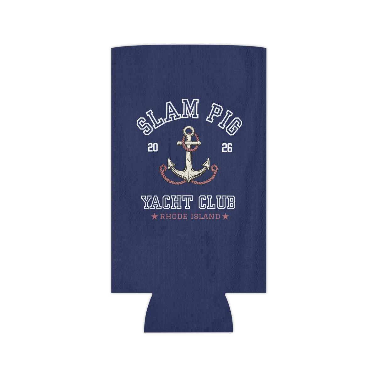 Slam Pig Yacht Club Can Cooler | Rhode Island Drink | Boat Lover Gift